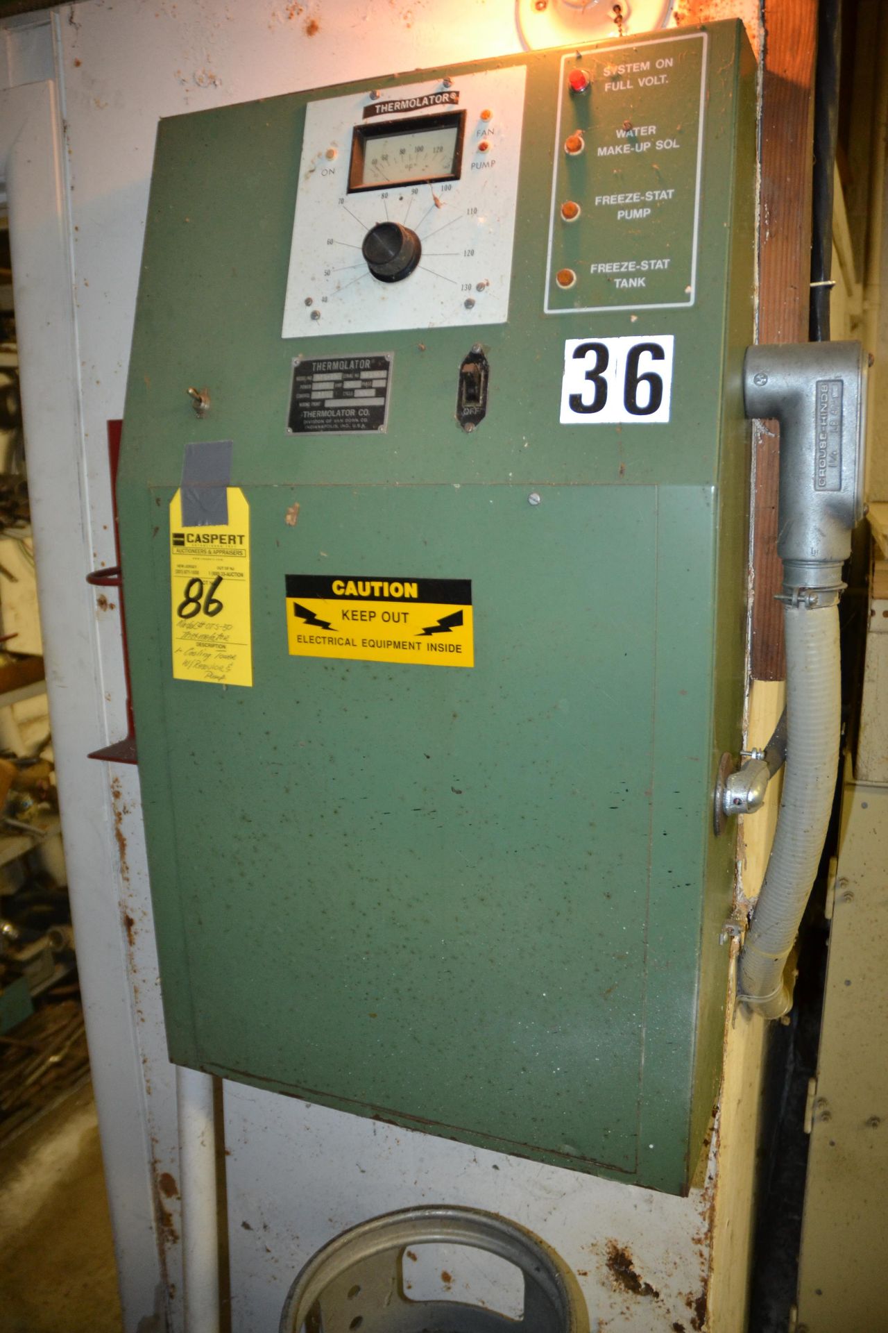 Cooling Tower Thermometer w/ Resovoir Pump, M: OTS-30