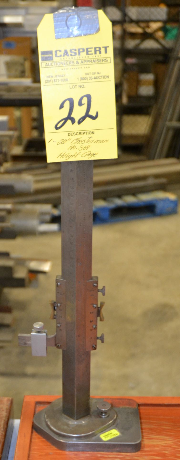 20" Chesterman No. 369 Height Gauge