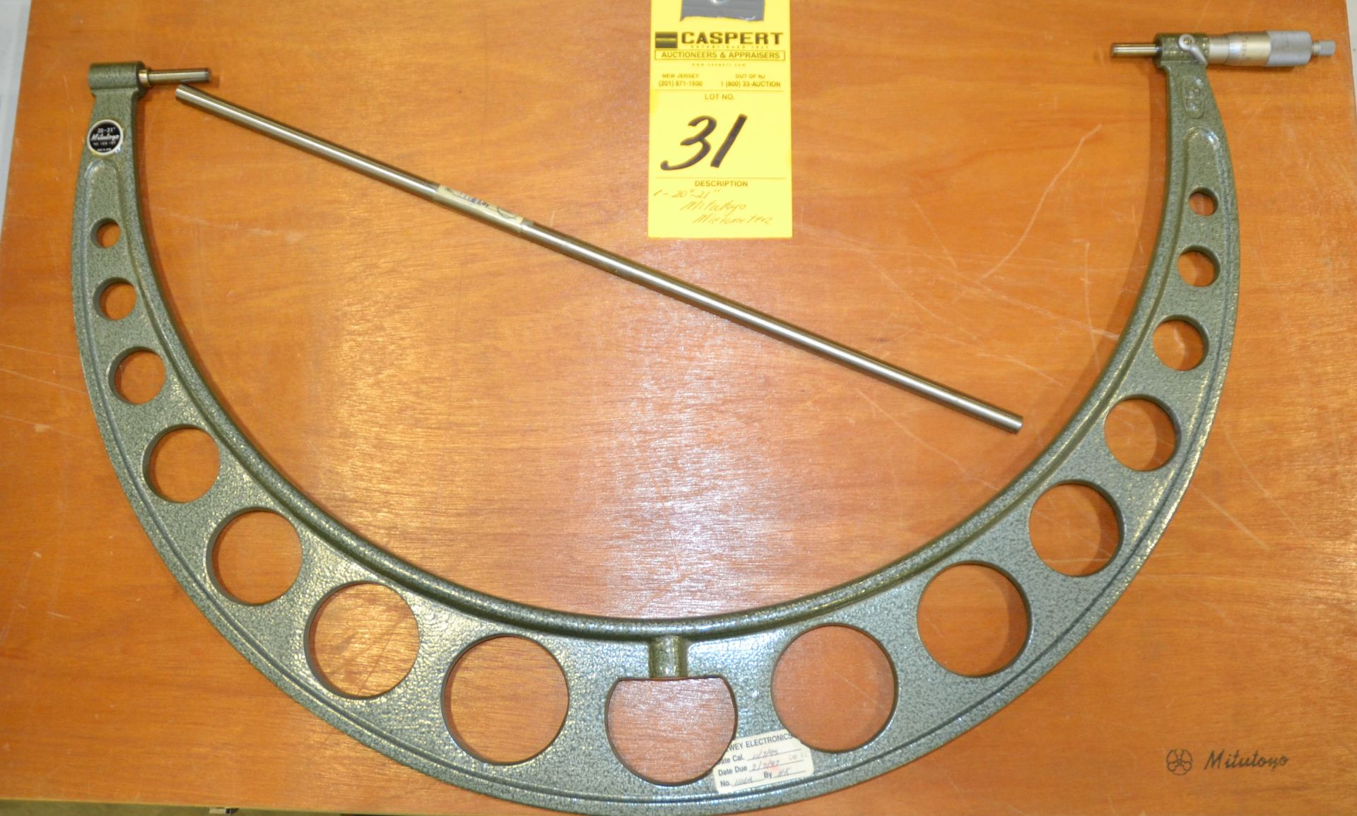 Mitutoyo 20"-21" Micrometer