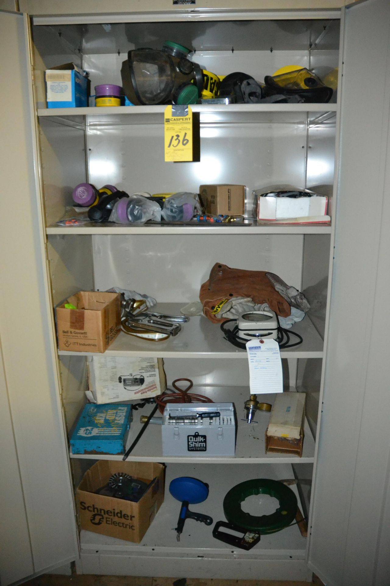 LOT - Misc. Contents in Cabinet