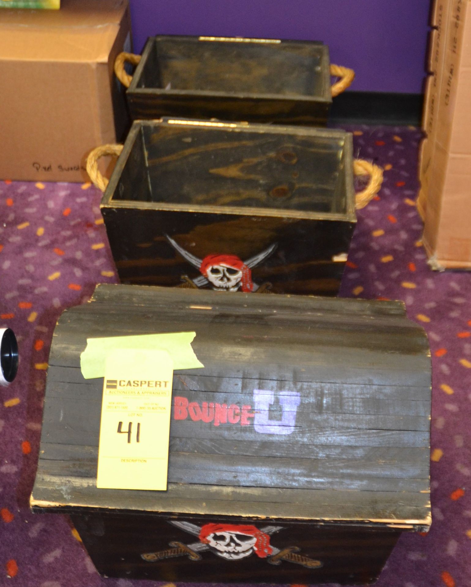 Wood Pirate Chests
