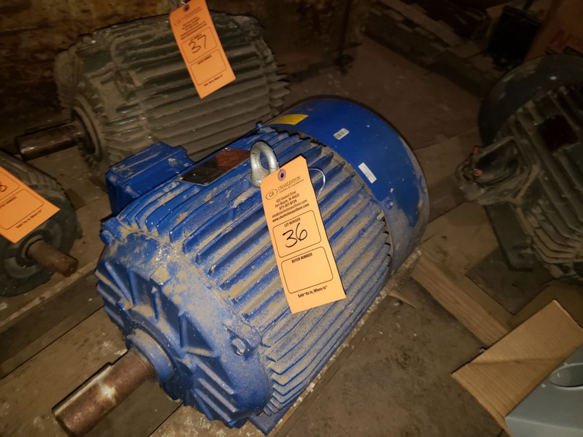 ELEKTRIM 15 HP ELECTRIC MOTOR (LOCATED AT: 29861 OLD HWY 33, ELKHART, IN 46516)