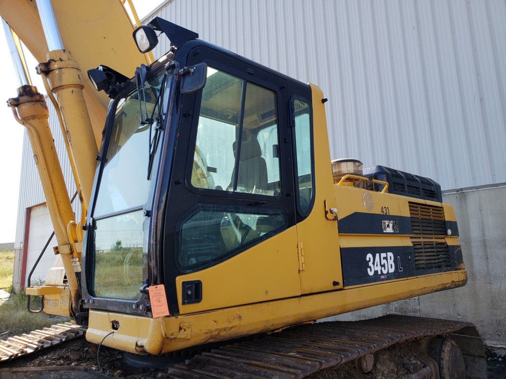 CATERPILLAR CAT EXCAVATOR MODEL-345BL SERIES II ID#CATO345BCAGS01653 (LOCATED AT: 29861 OLD HWY - Image 3 of 5