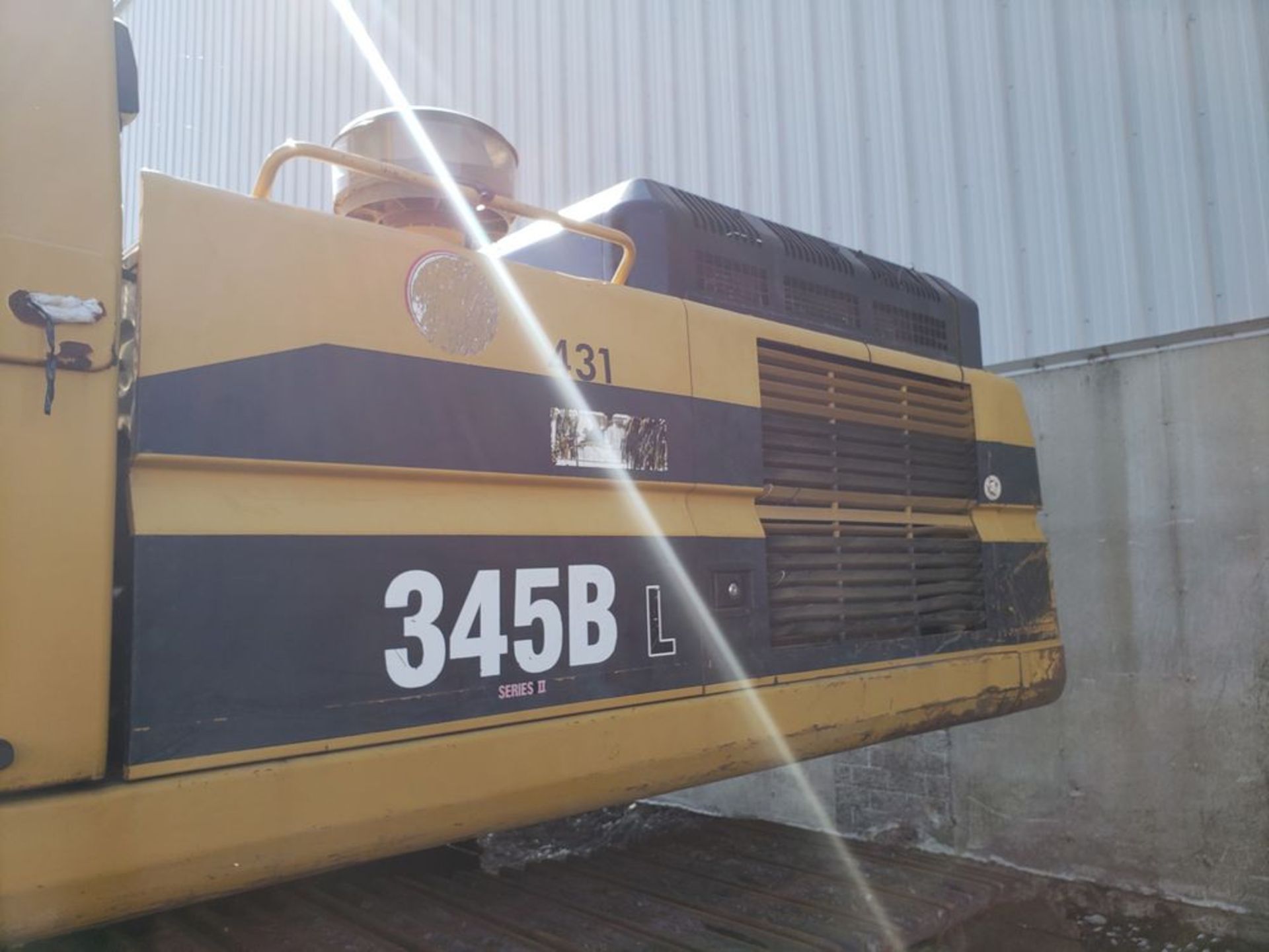 CATERPILLAR CAT EXCAVATOR MODEL-345BL SERIES II ID#CATO345BCAGS01653 (LOCATED AT: 29861 OLD HWY - Image 5 of 5