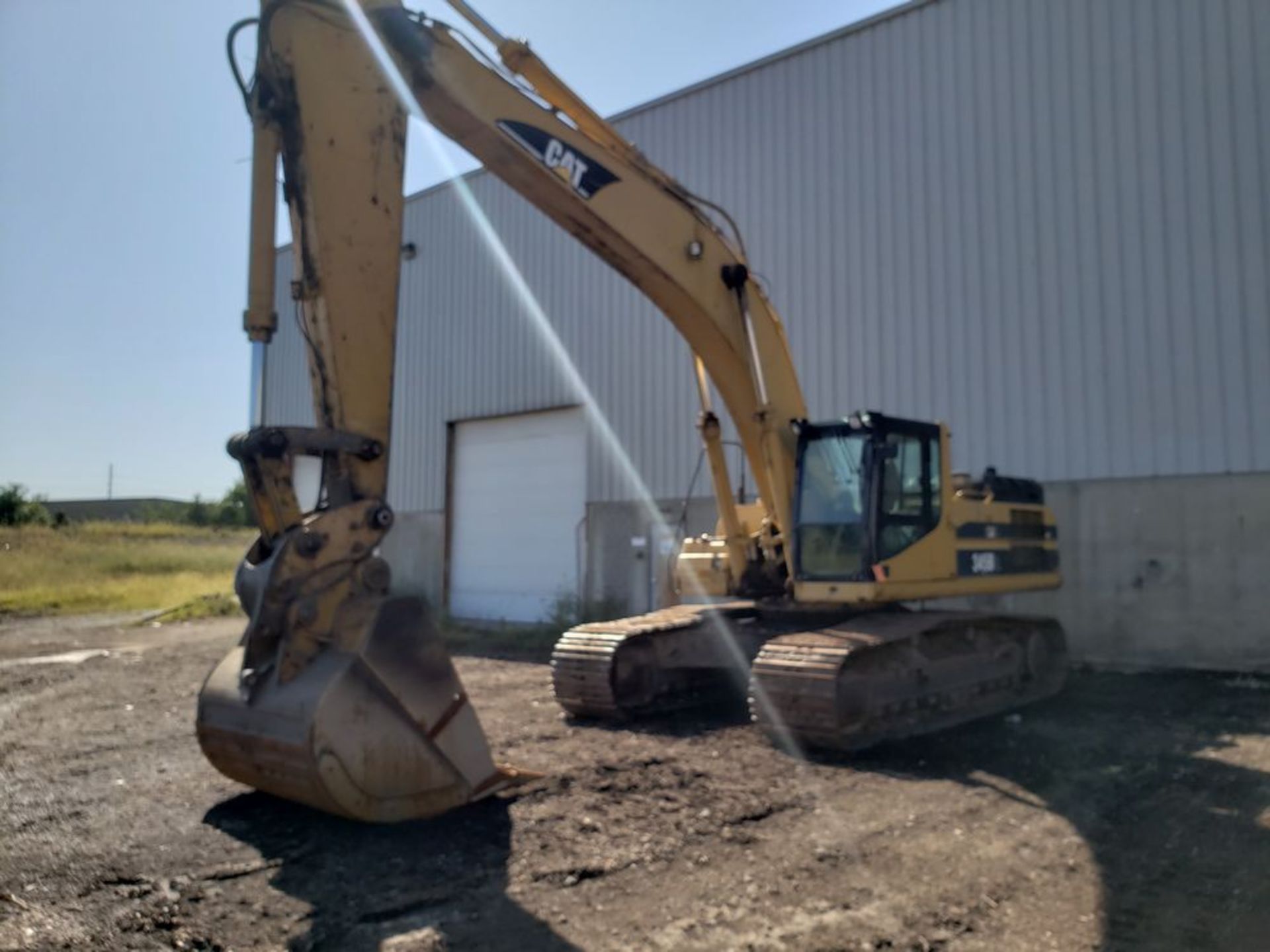 CATERPILLAR CAT EXCAVATOR MODEL-345BL SERIES II ID#CATO345BCAGS01653 (LOCATED AT: 29861 OLD HWY