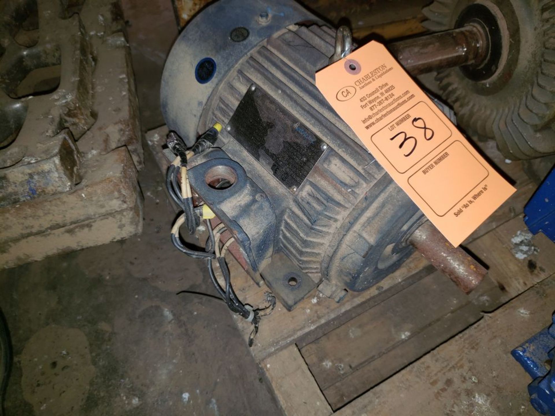 3 HP ELECTRIC MOTOR (LOCATED AT: 29861 OLD HWY 33, ELKHART, IN 46516)