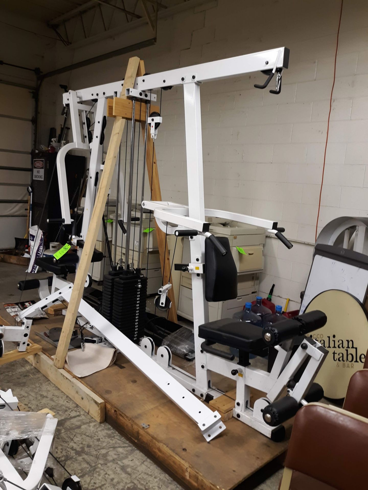 BODY SOLID EXM4000S ULTIMAT TRIPLE STACK HOME GYM PACKAGE (AS PICTURED)(LOCATED AT: 433 COUNCIL - Image 6 of 9