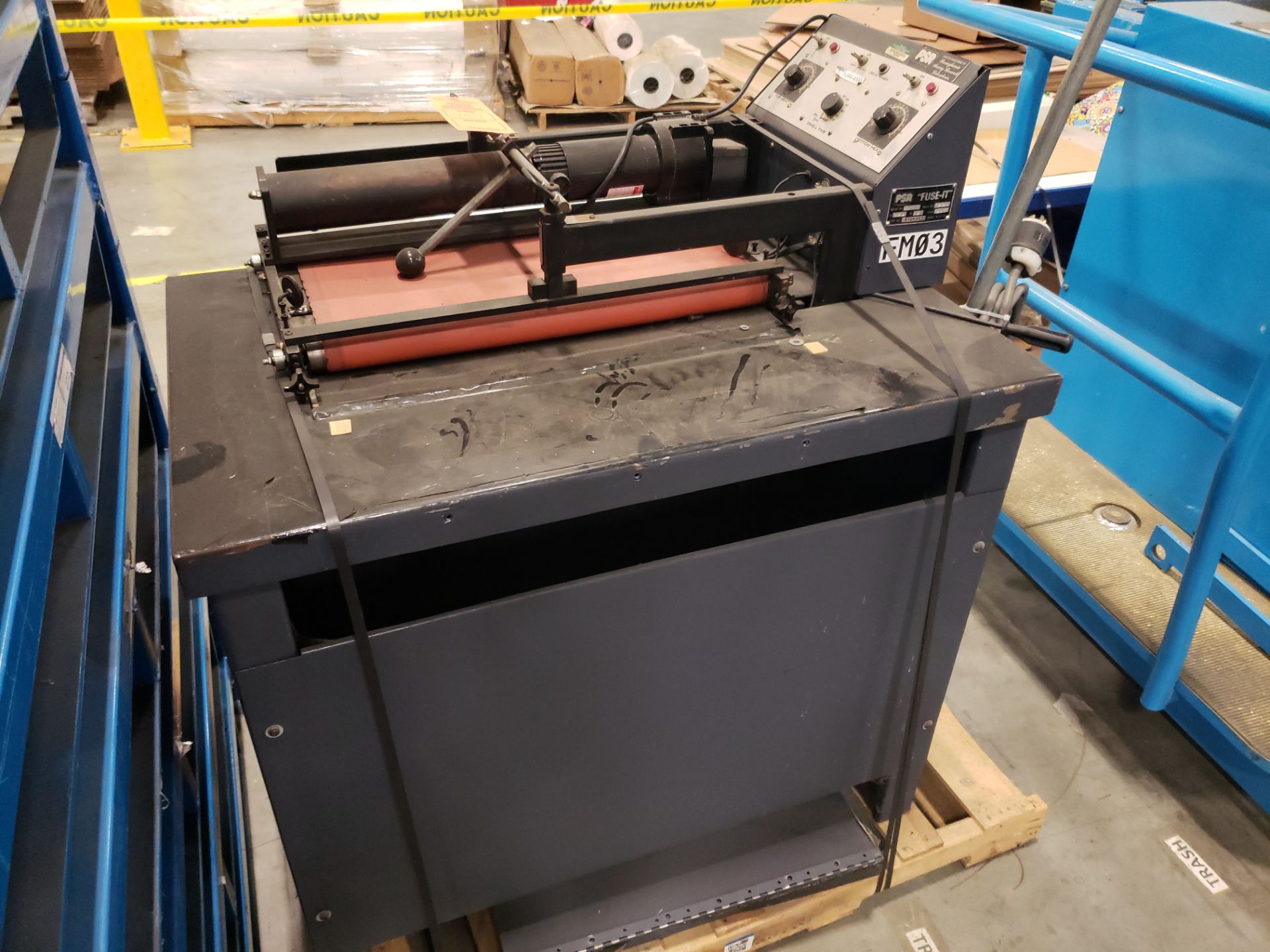 PSR FUSE IT HEAT TABLE CONVEYOR MODEL-24000 S#121901 (LOCATED AT: 433 COUNCIL DRIVE, FORT WAYNE,