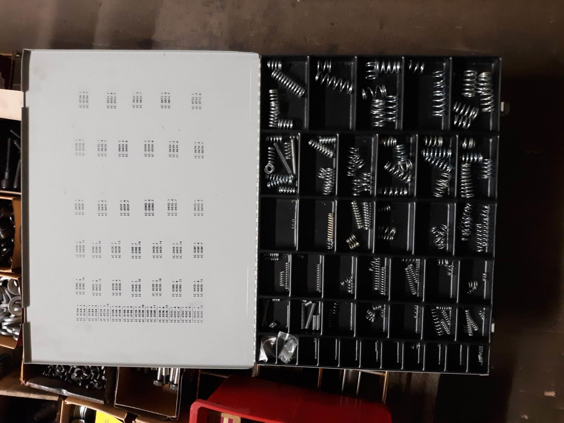 PALLET OF VARIOUS HEX SOCKET CAP SCREW GRADE 5 CAP SCREW & HEX NUTS & WASHERS (LOCATED AT: 432 - Image 3 of 4