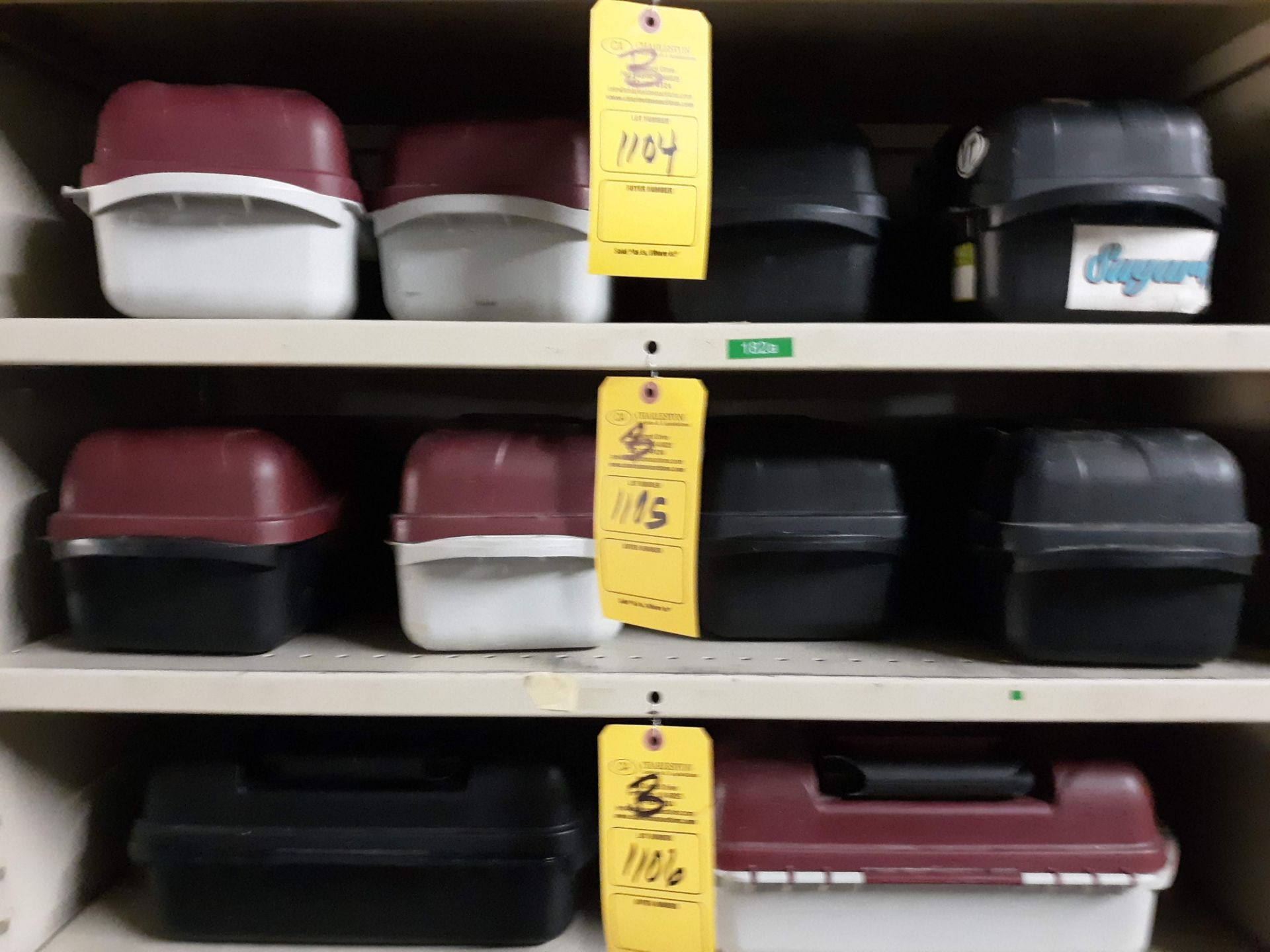 (4) PLASTIC TOOL BOX/ TACKLE BOXES (LOCATED AT: 432 COUNCIL DRIVE, FORT WAYNE, IN 46825)