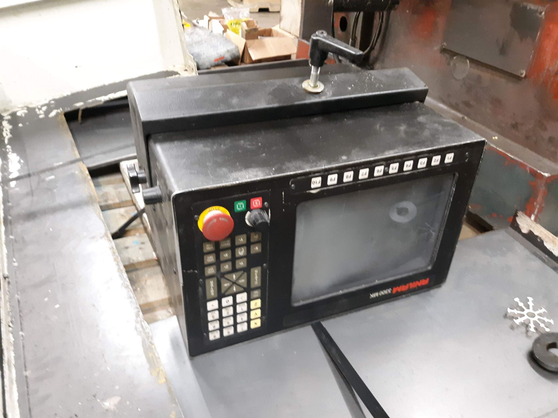 FRYER CNC MILLING MACHINE MODEL-MB-14 S#14247 54 X 16 TABLE ANILAM 3300 MK DRO (LOCATED AT: 432 - Image 2 of 8