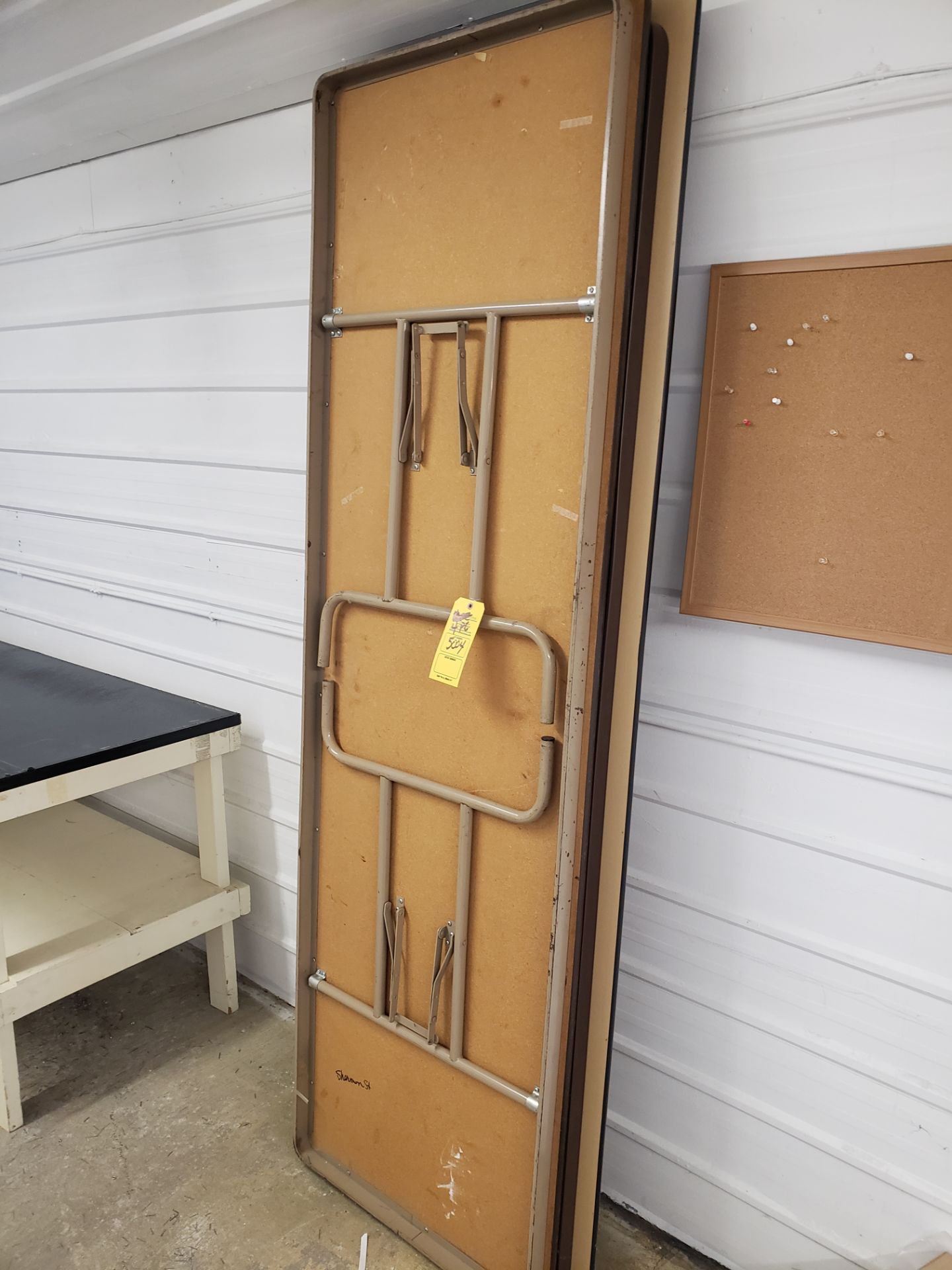 (4) 8' FOLDING TABLES (LOCATED AT: 16335 LIMA ROAD BLDG. 4 HUNTERTOWN, IN 46748)