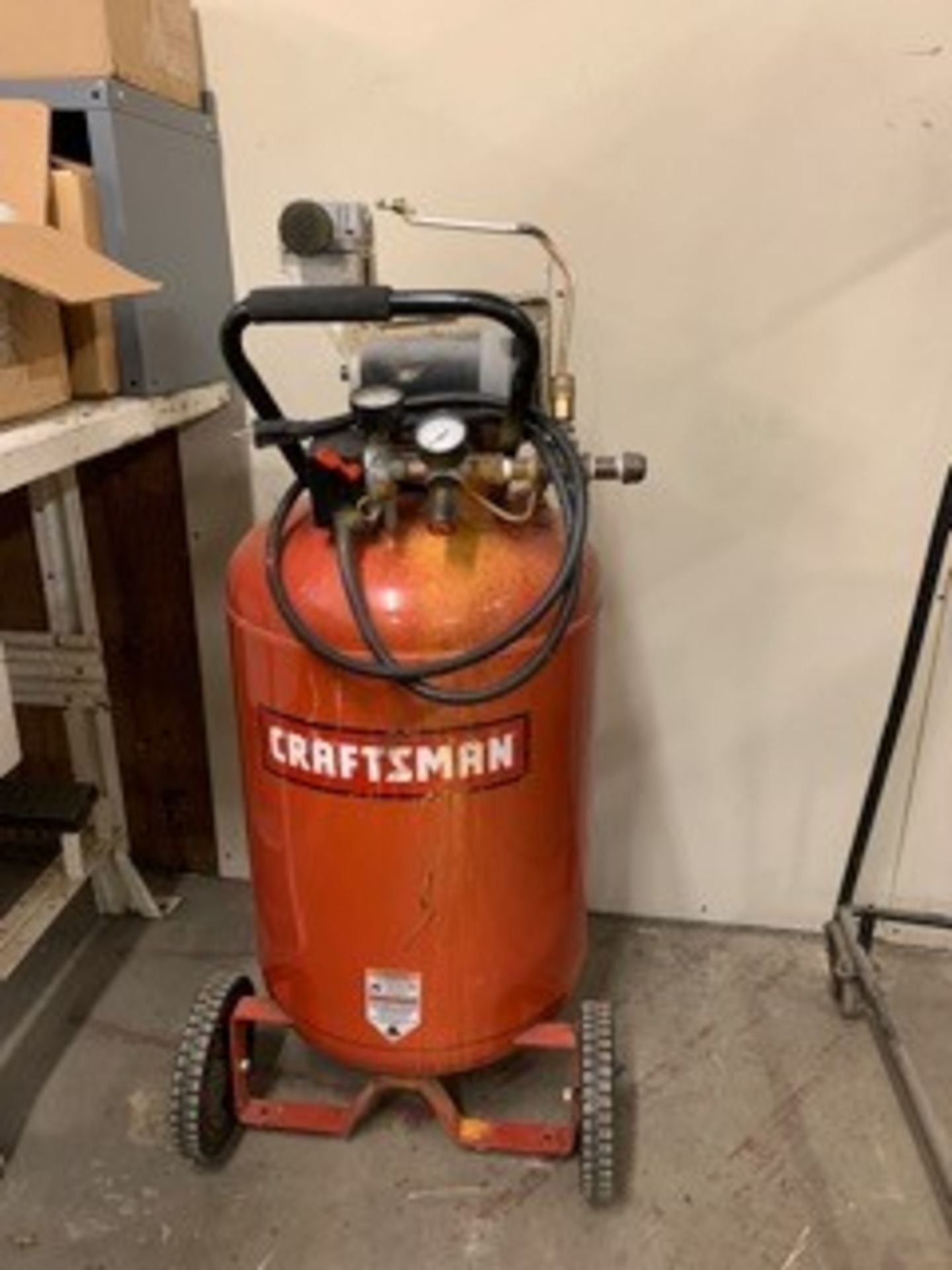 CRAFTSMAN AIR COMPRESSOR (LOCATED AT: 16335 LIMA ROAD, HUNTERTOWN, IN 46748)