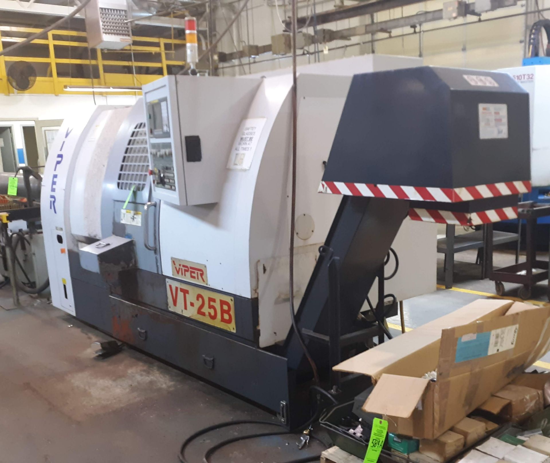 2006 MIGHTY VIPER VT-25B CNC LATHE S#0330505013 SWING OVER BED-19.6/500 SWING OVER CROSS SLIDE-13.