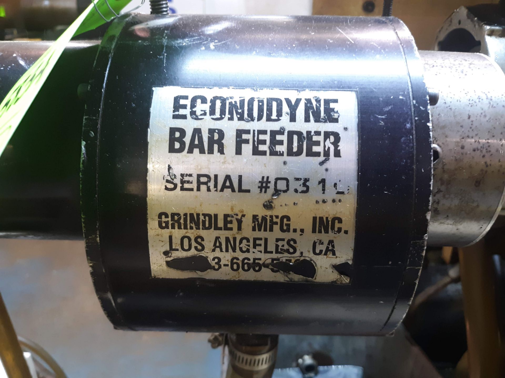 GRINDLEY MFG ECONODYNE BAR FEEDER S#0310 (LOCATED AT: 9910 AIRPORT DRIVE, FORT WAYNE, IN 46809) - Image 3 of 3