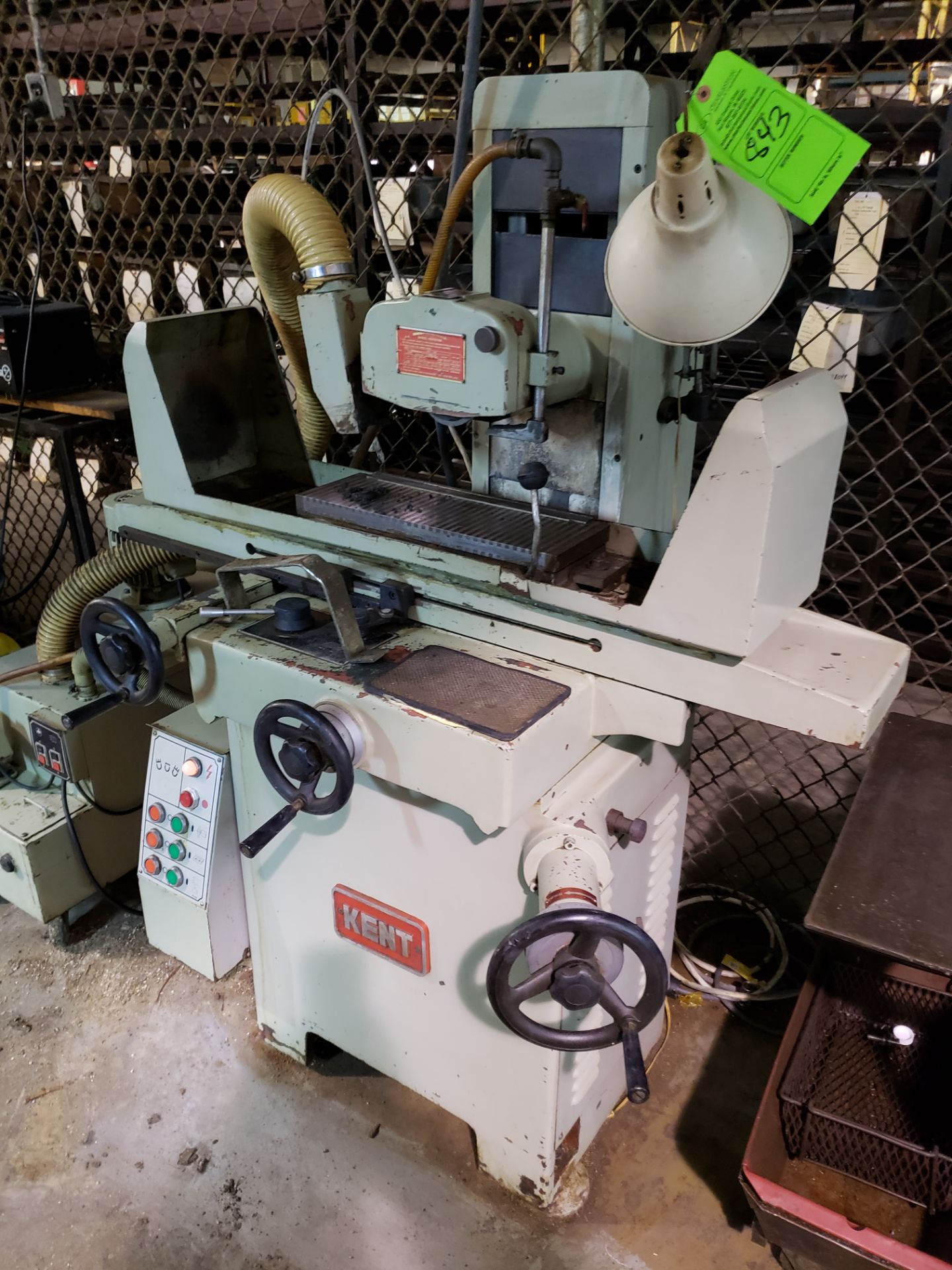 KENT SURFACE GRINDER MODEL-KCS-616-H S#811001-4 MFG. DATE: 1981 (LOCATED AT: 9910 AIRPORT DRIVE,