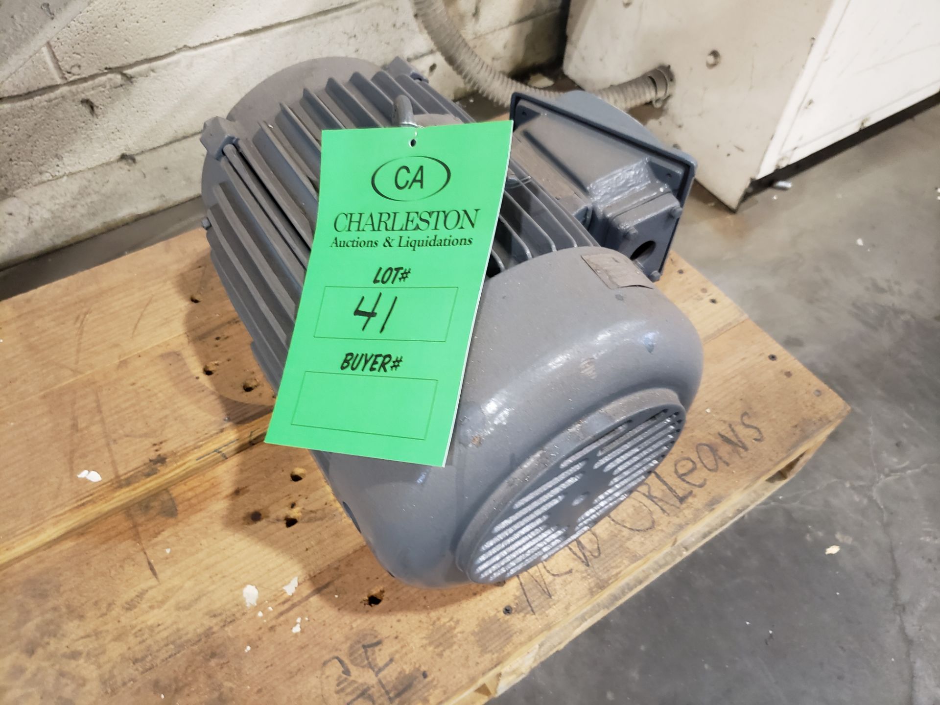 TECO WESTINGHOUSE 10 HP ELECTRIC MOTOR