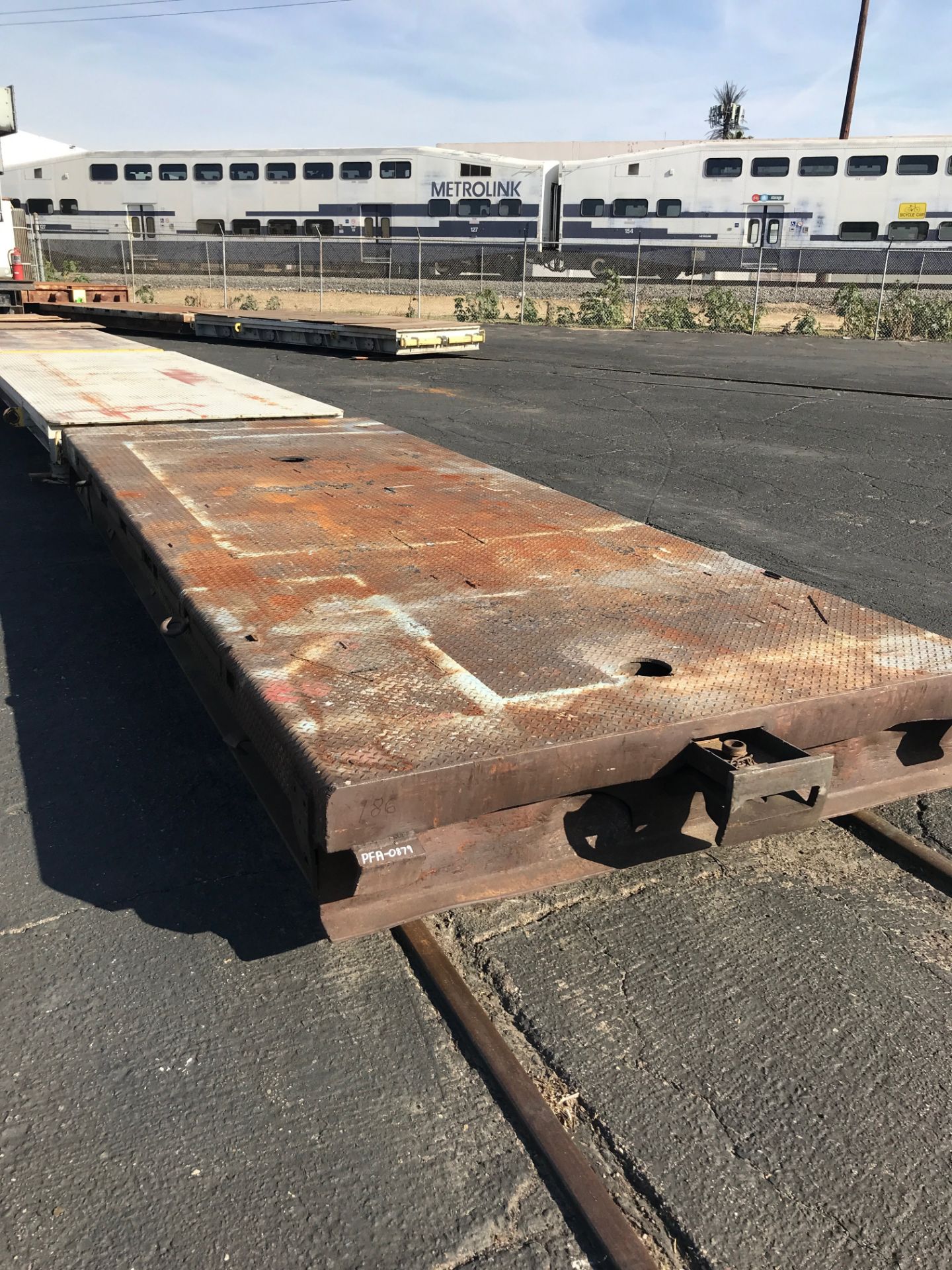 RAILROAD CART; 216” x 84” - Image 2 of 3