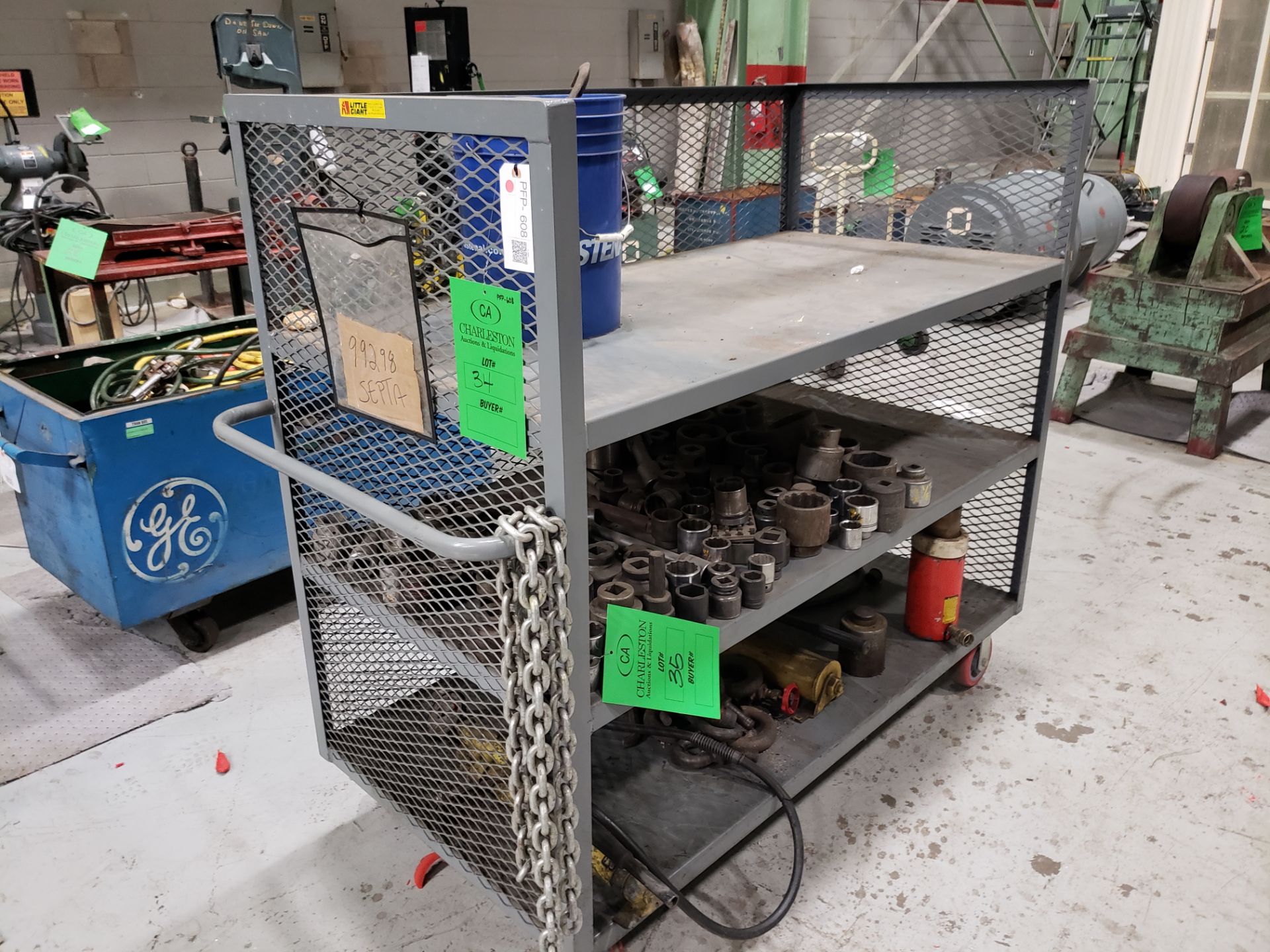 STEEL PARTS CART