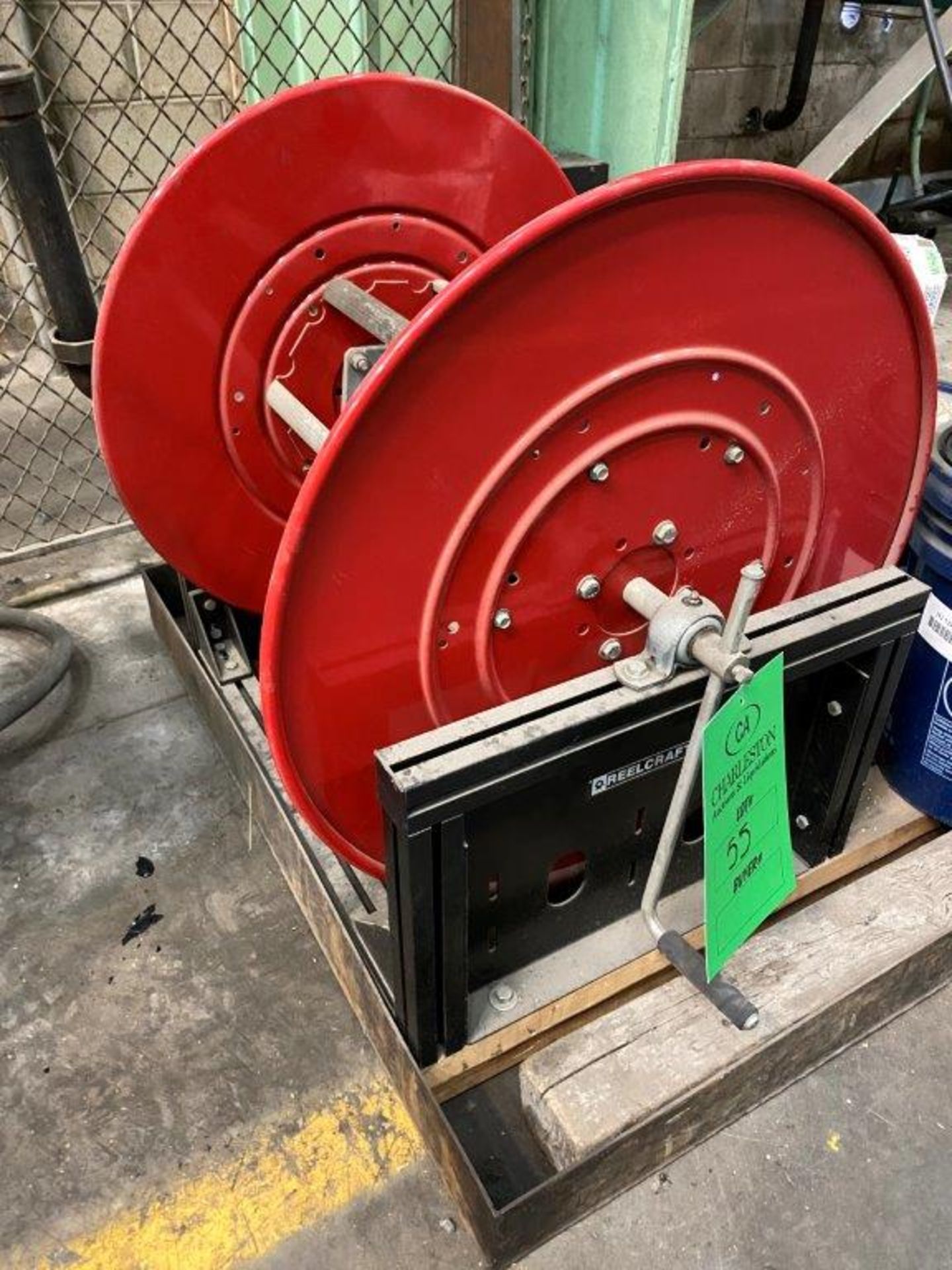 REEL CRAFT HEAVY HOSE REEL (THIS ASSET WILL BE RELEASED UPON CONFIRMATION OF EHS TEST RESULTS)