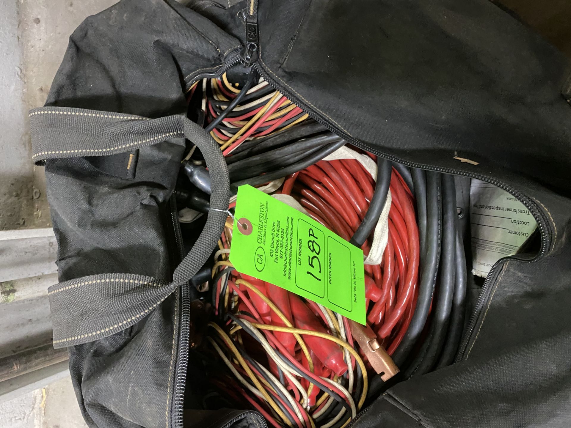 BAG OF TEST CORDS (THIS ASSET WILL BE RELEASED UPON CONFIRMATION OF EHS TEST RESULTS)