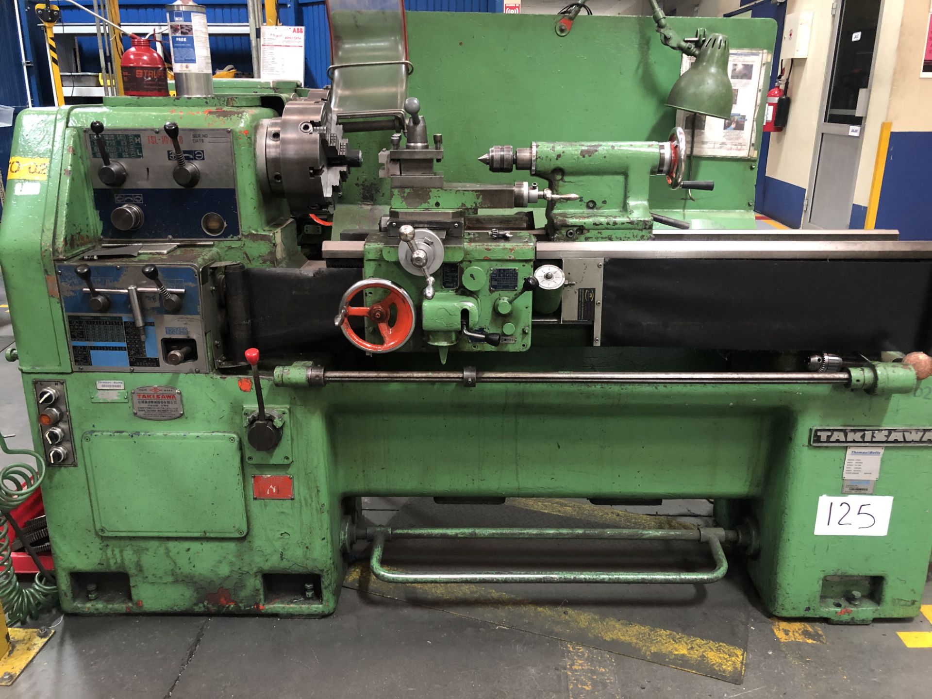 TAKISAWA Tls-1000 Lathe Working Capacity 40" / Torno Convencional 40" entre centros