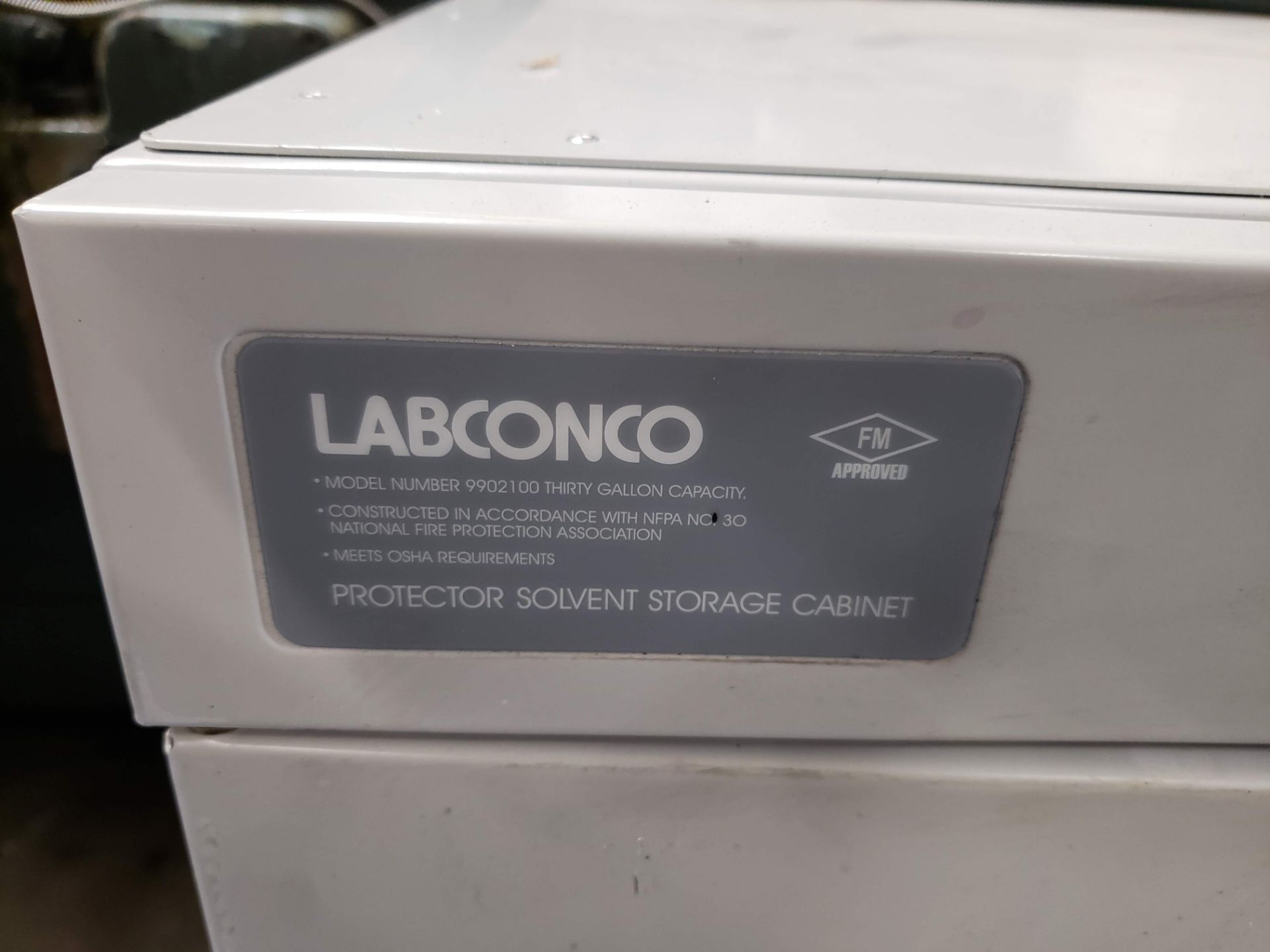 LABCONCO FLAMMABLE LIQUID STORAGE CABINET - Image 3 of 3