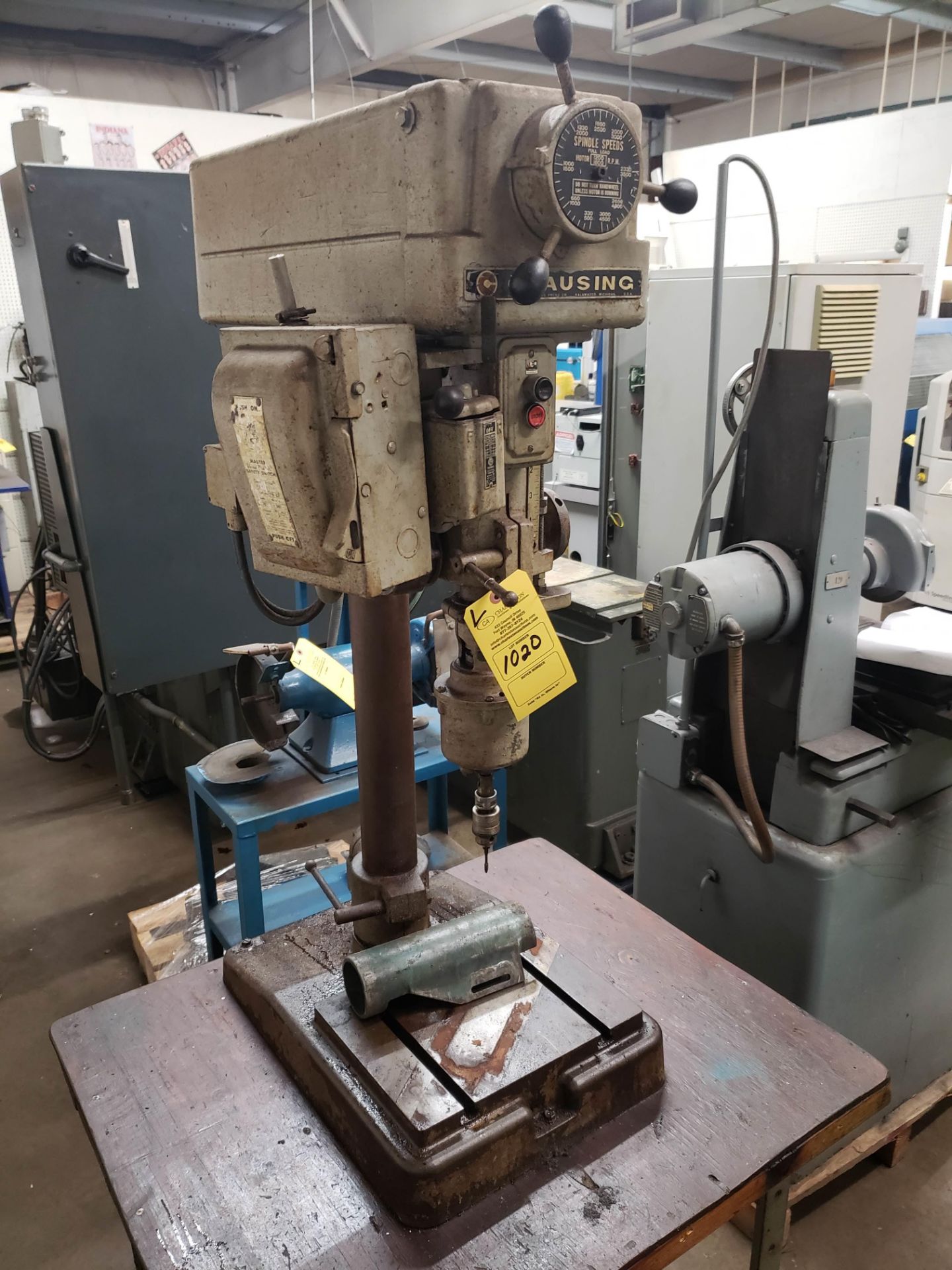CLAUSING DRILL PRESS MODEL-16VC S#506068