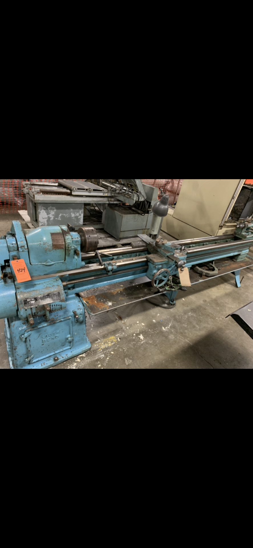 SOUTH BEND LATHE 12' BED S#10624H CAT#CL155H