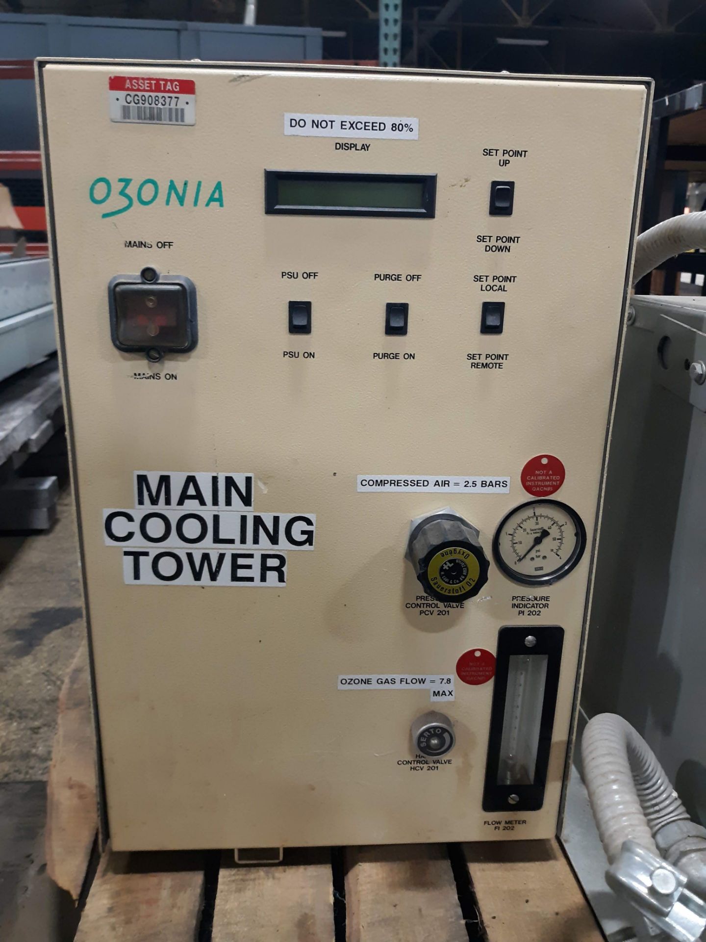 REX MFG TRANSFORMER 8.0 KVA 3PH/ 60HZ PRIMARY V 460 DELTZ - Image 4 of 6