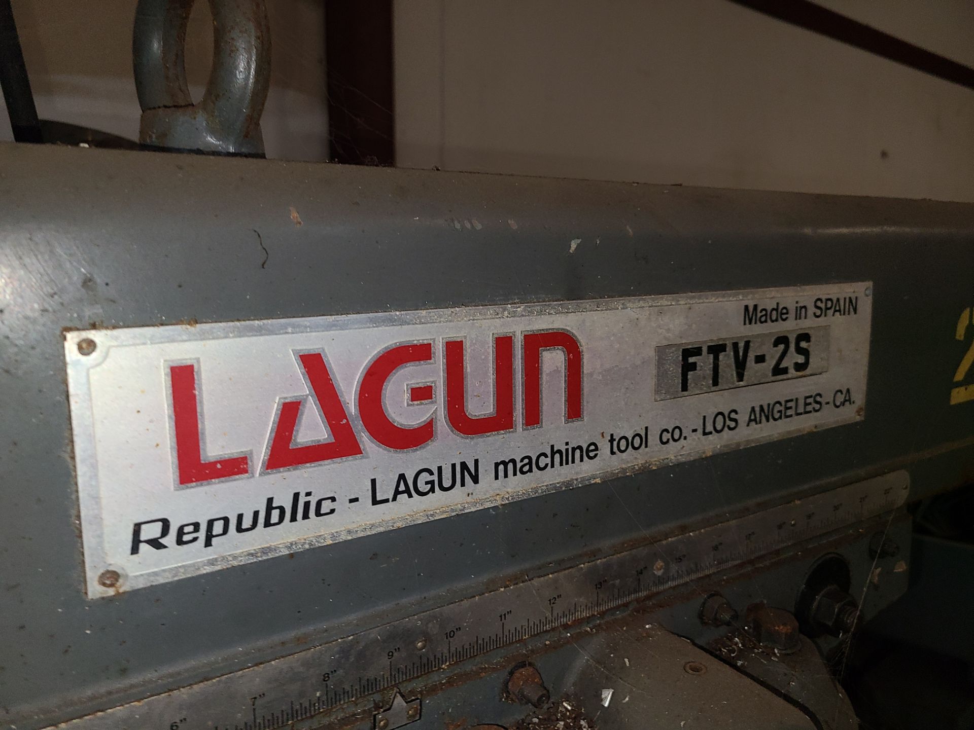 LAGUN VERTICAL TURRET MILLING MACHINE: MODEL FTV-25 - Image 2 of 3