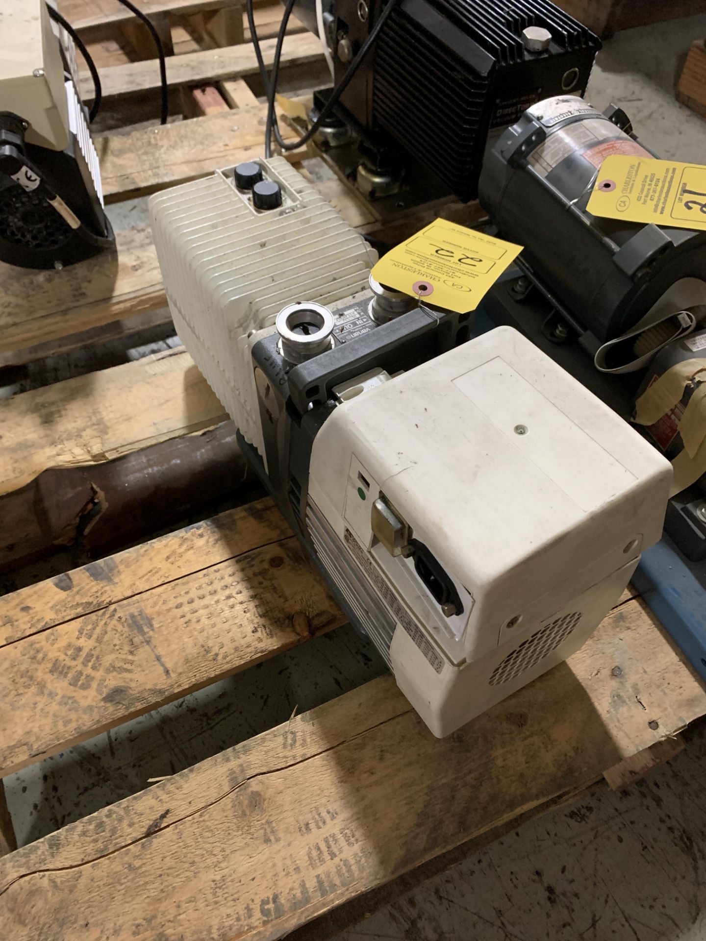 LEROY-SOMER VACUUM PUMP: MODEL CF25PR60141