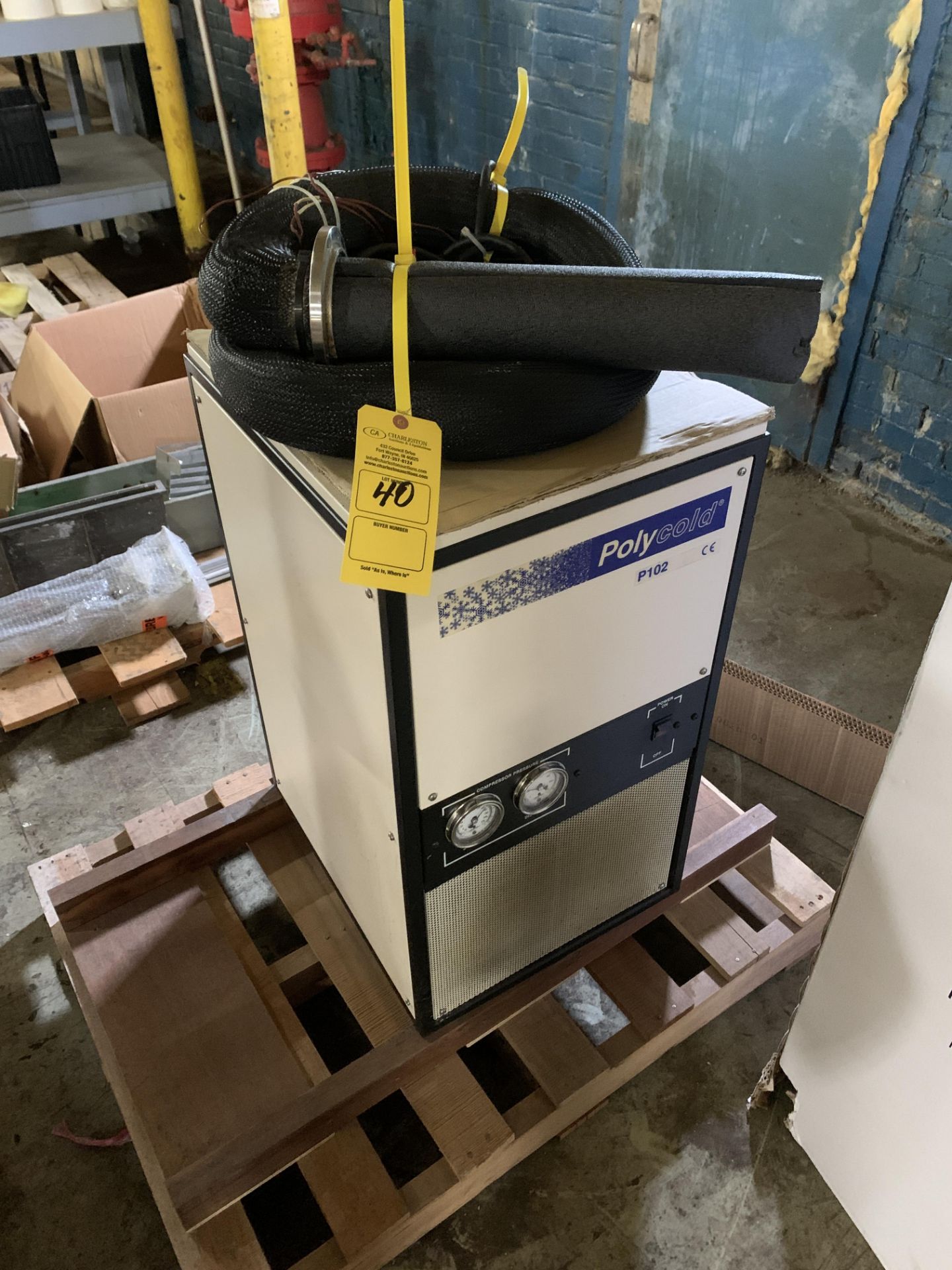 POLYCOLD P102 COMPRESSOR/ COOLING MACHINE