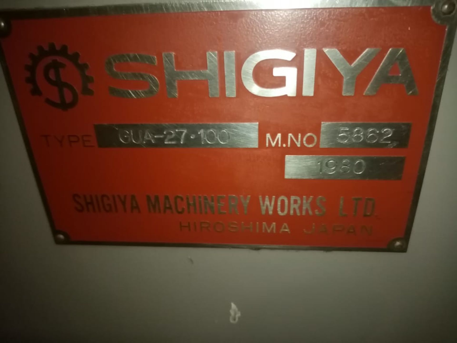 SHIGIYA Grinder Machine S/N GUA - 27 - 100 39" entre centros/ Rectificadora Cilindrica