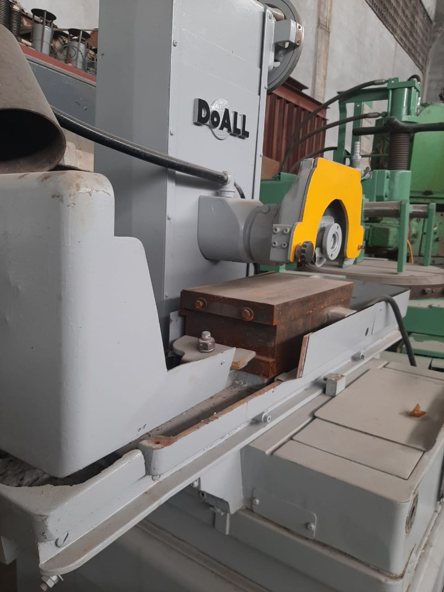 DoALL Super Precision grinder spindle Model MD 6 S/N 2758 6" x 12" Motor R&M 220/440 volts 1HP 3PH - Image 4 of 8