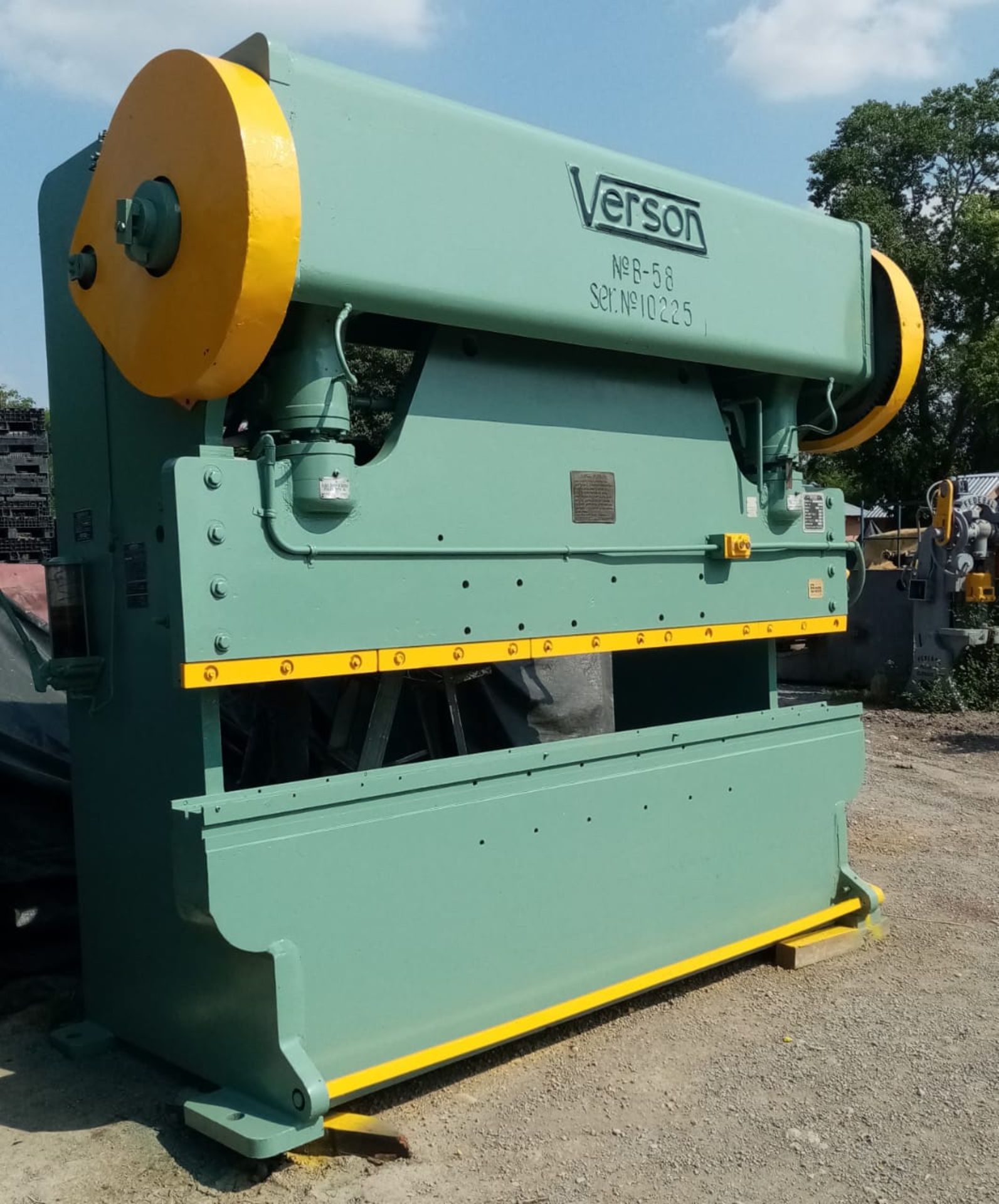 VERSON Bending Machine S/N 10225 115 Ton/ Dobladora - Image 2 of 5