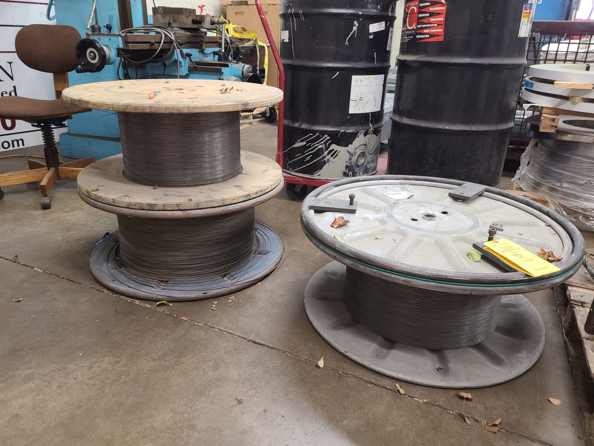 3 SPOOLS OF MISC WIRE