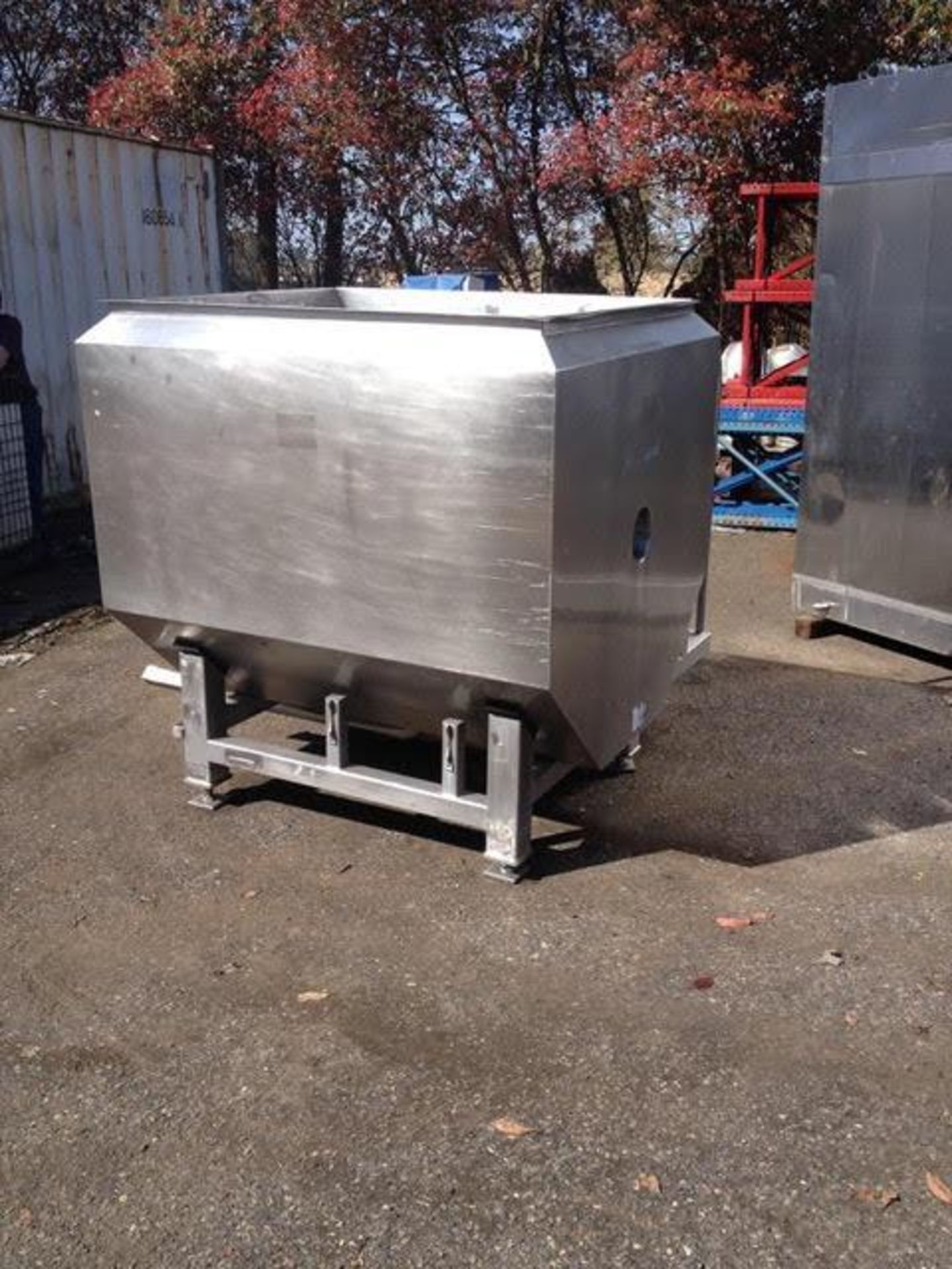 Hinds-Bock UHA-400 double wall jacketed horizontal mixer - Image 2 of 5