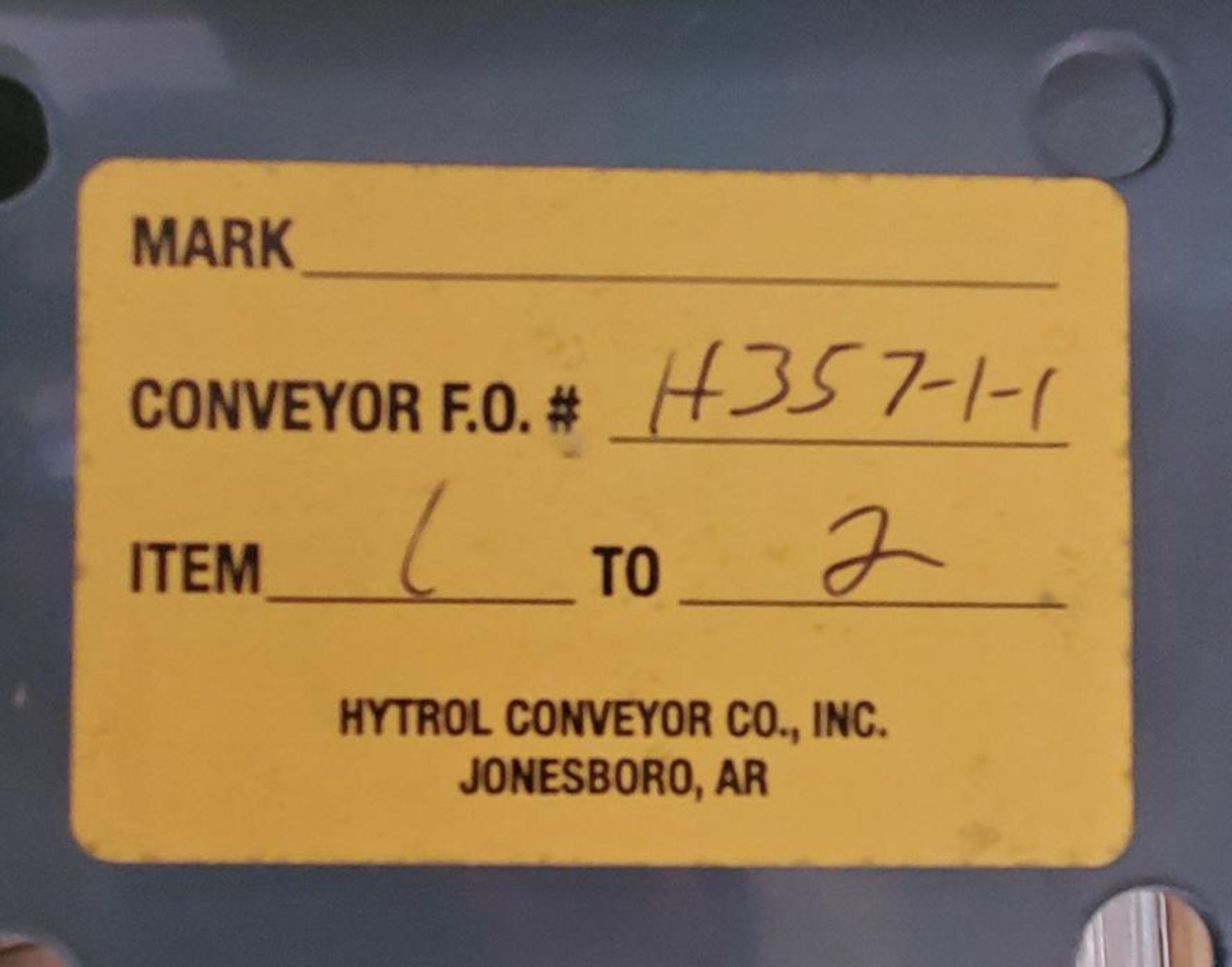Hytrol Crate Conveyor - Image 11 of 12