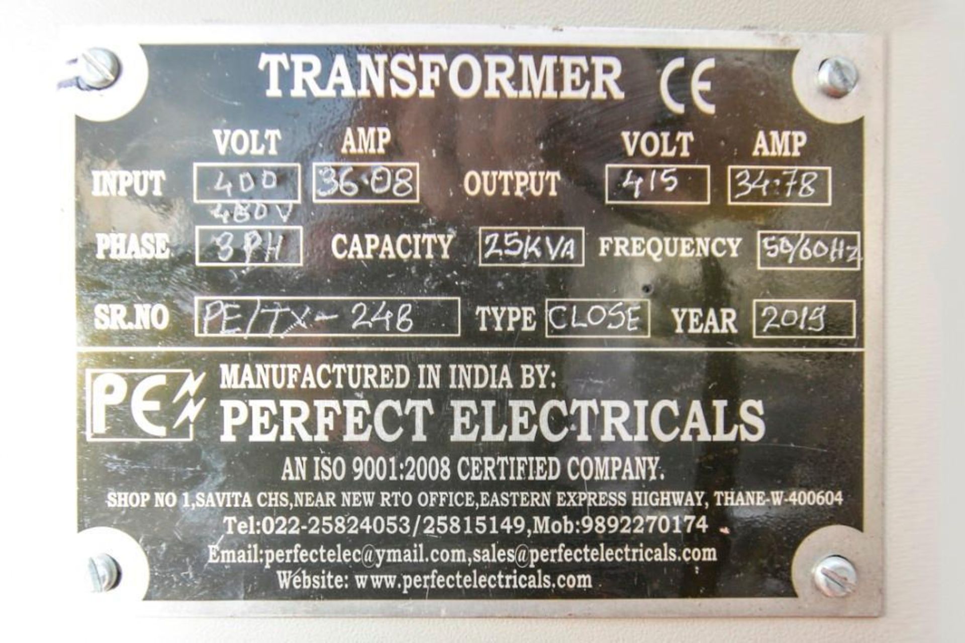 Perfect Electricals Transformer - Image 2 of 2