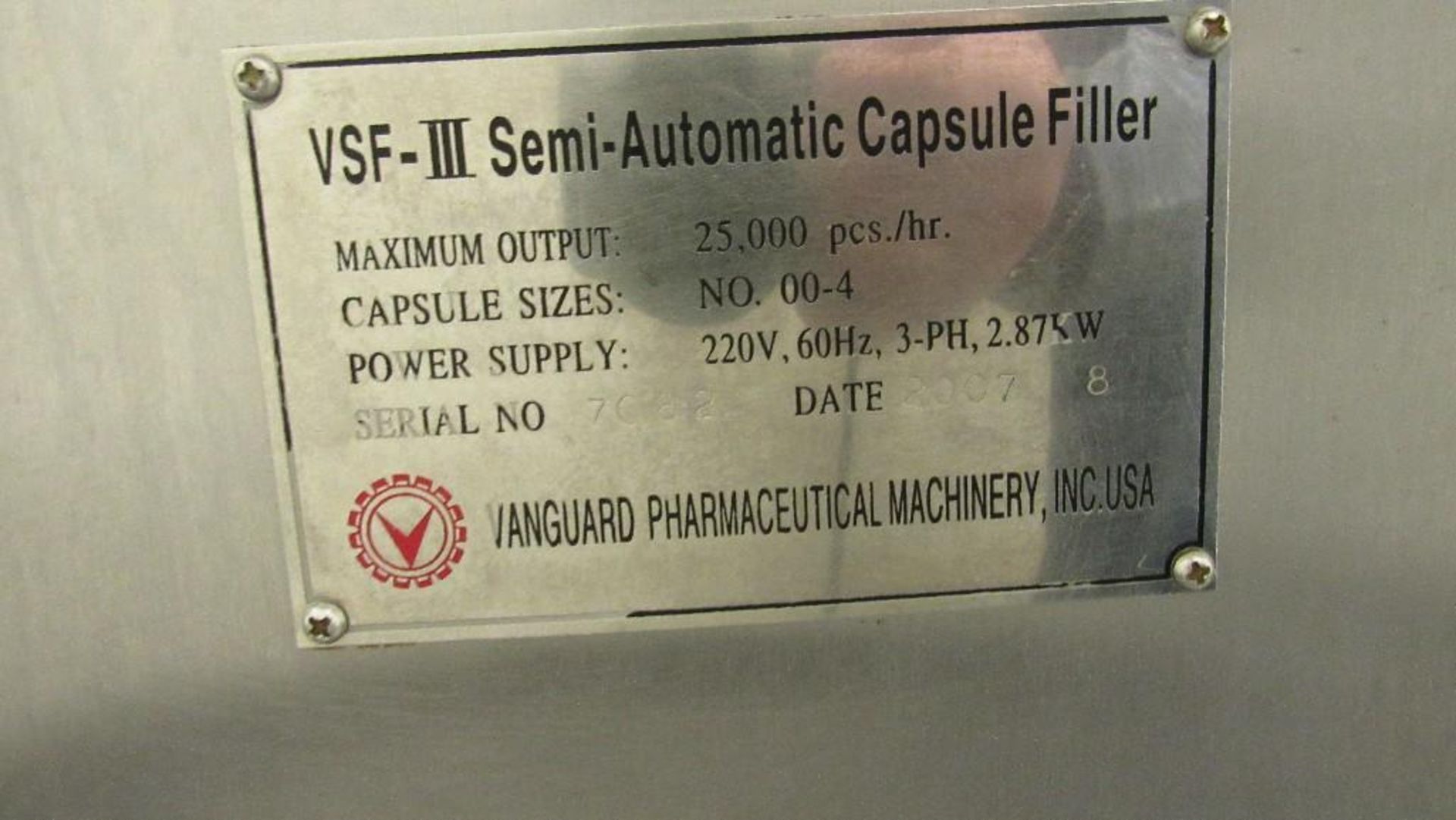 Vanguard Semi Automatic Capsule Filler - Image 8 of 10