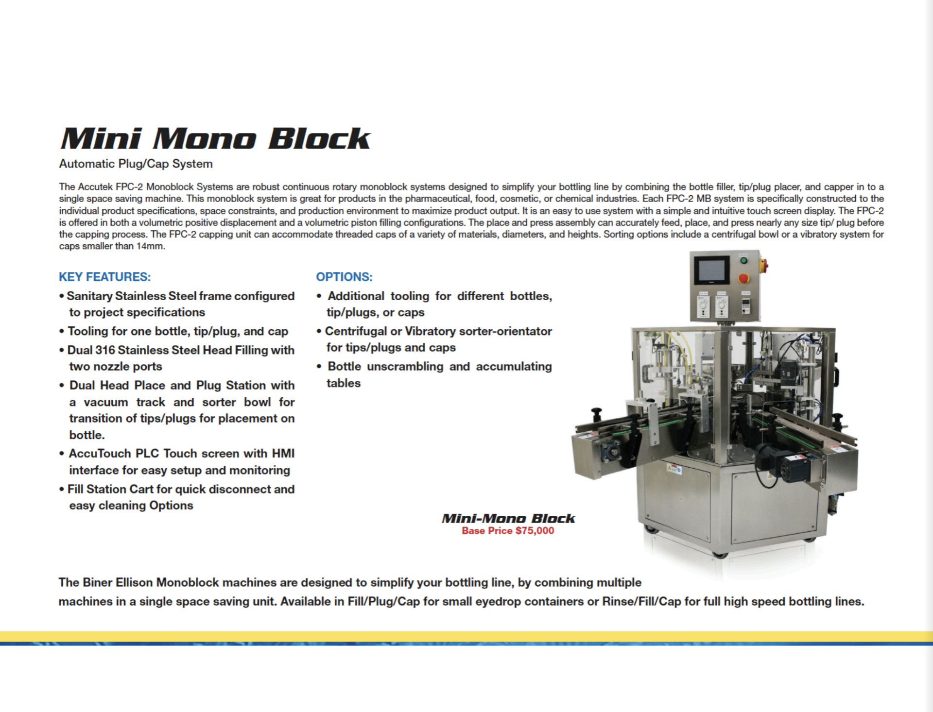 Accutek Monoblock 2-station Filler - Image 33 of 36