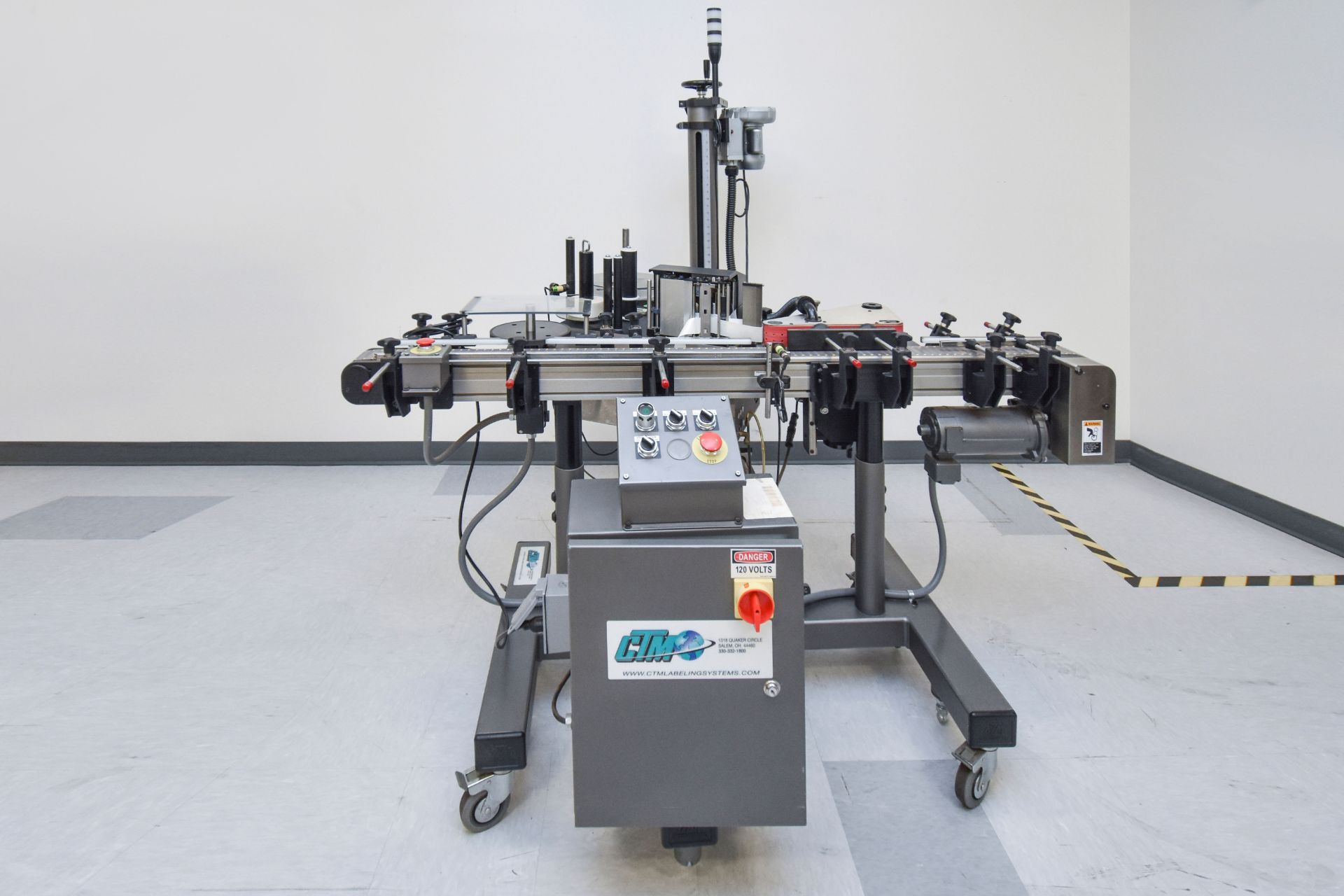 PRINTER APPLICATOR LABELING SYSTEM & CONVEYOR