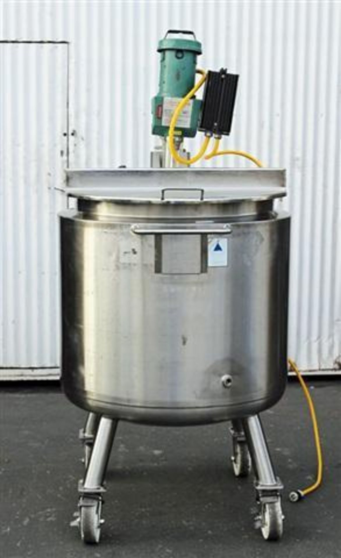 300 liter Precision s.s. jacketed tank