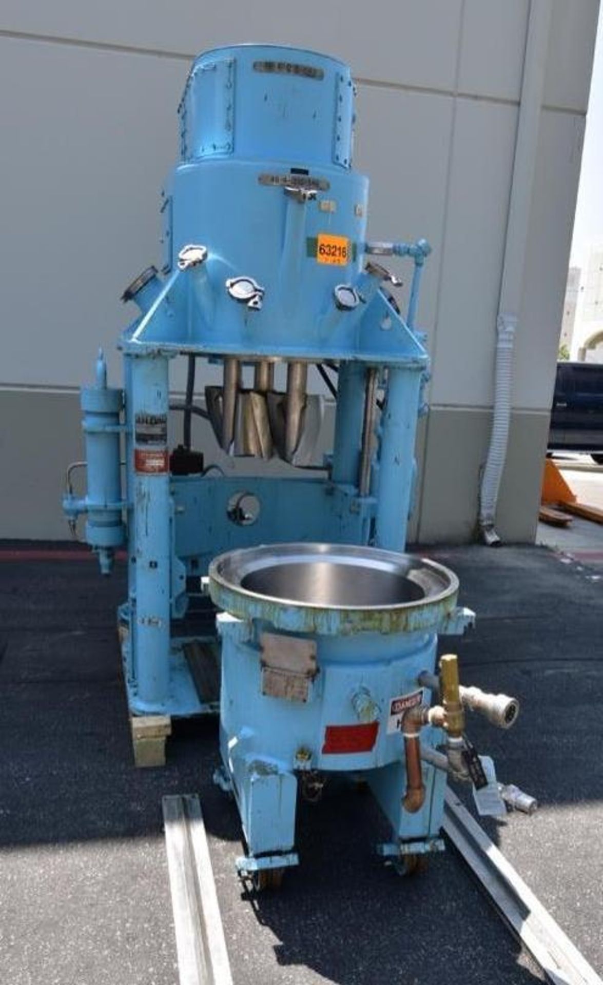 B&P Littleford Vertical Planetary Batch Mixer