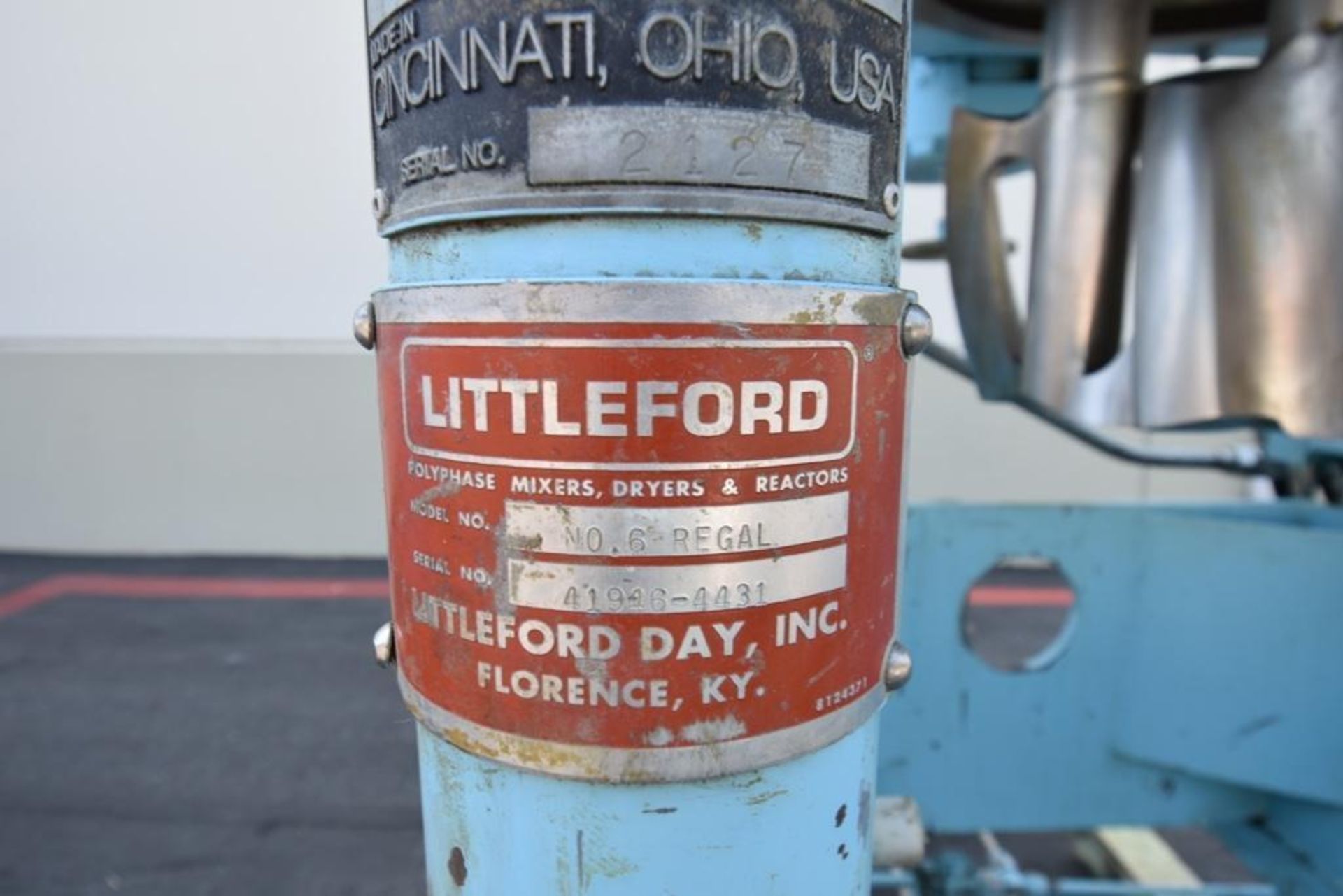 B&P Littleford Vertical Planetary Batch Mixer - Image 9 of 22