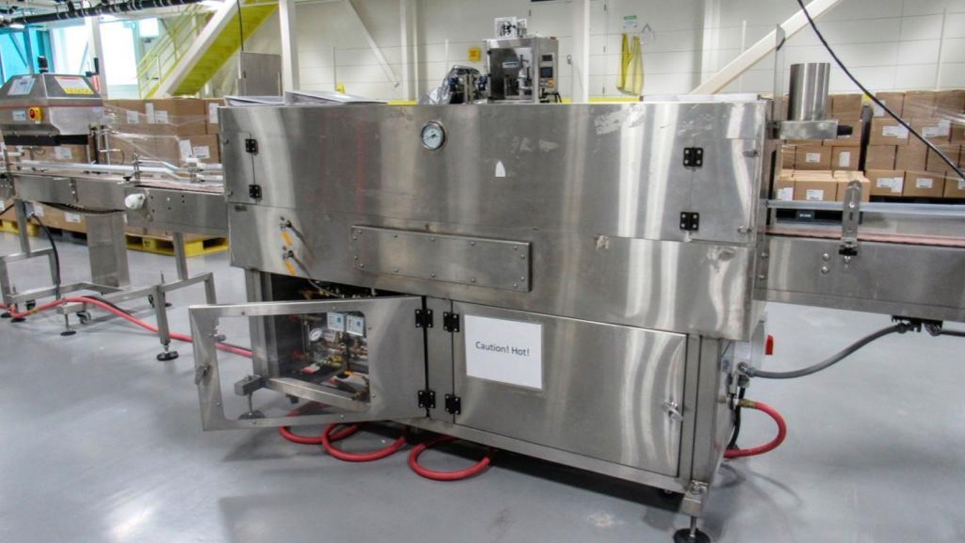 AFM WSN Series Steam Heat Tunnels For Shrink Sleeve Labeling