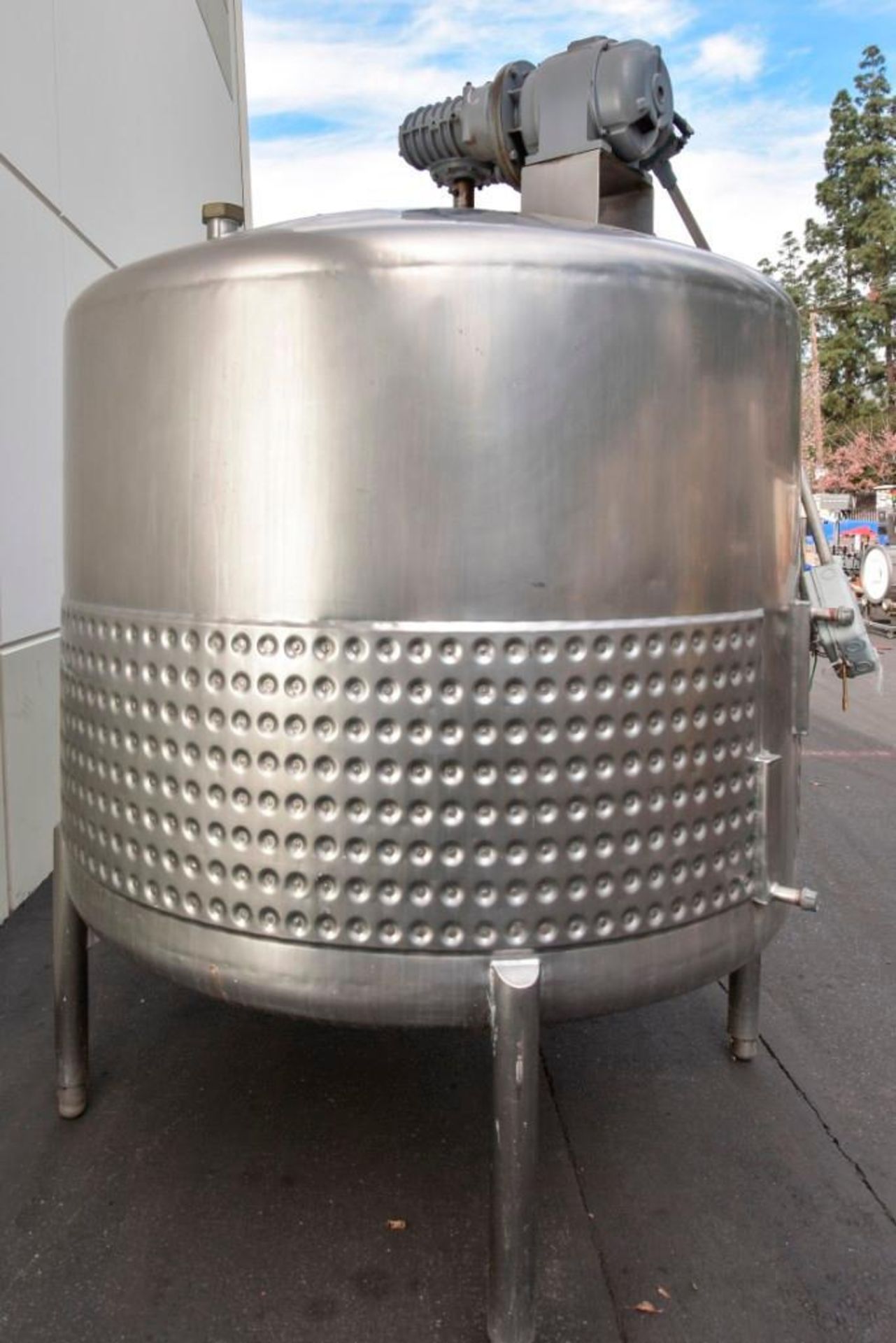 500 Gallon Jacketed Mixing Tank