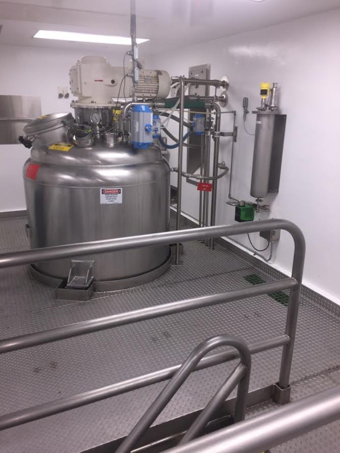 Bowa Jacketed Mixing Tank 1600 Liter Capacity - Image 2 of 11