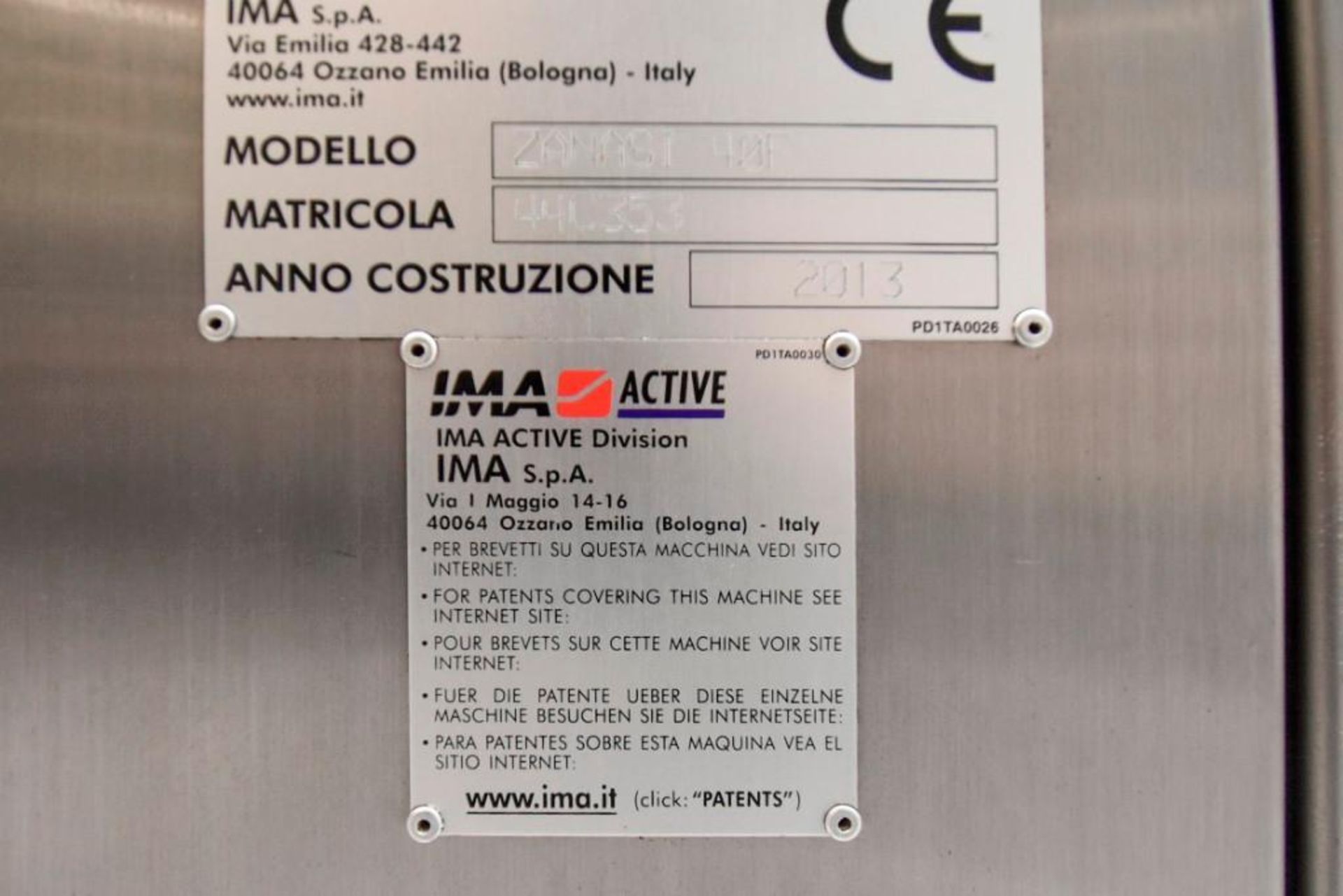 Zanasi IMA 40F Encapsulation Machine - Image 18 of 18